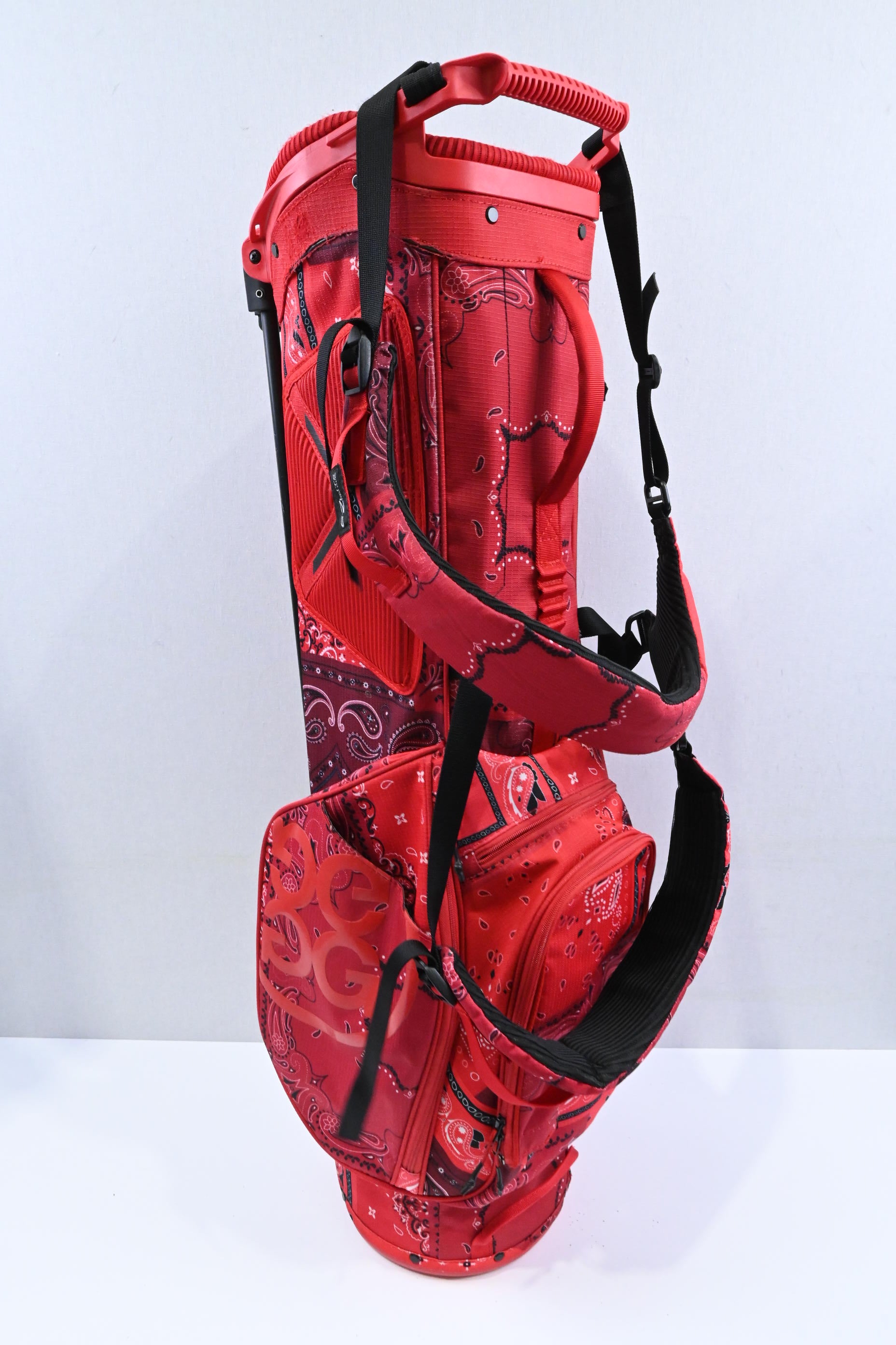 G/Fore Bandana Stand Bag / 4-Way / Red, Black