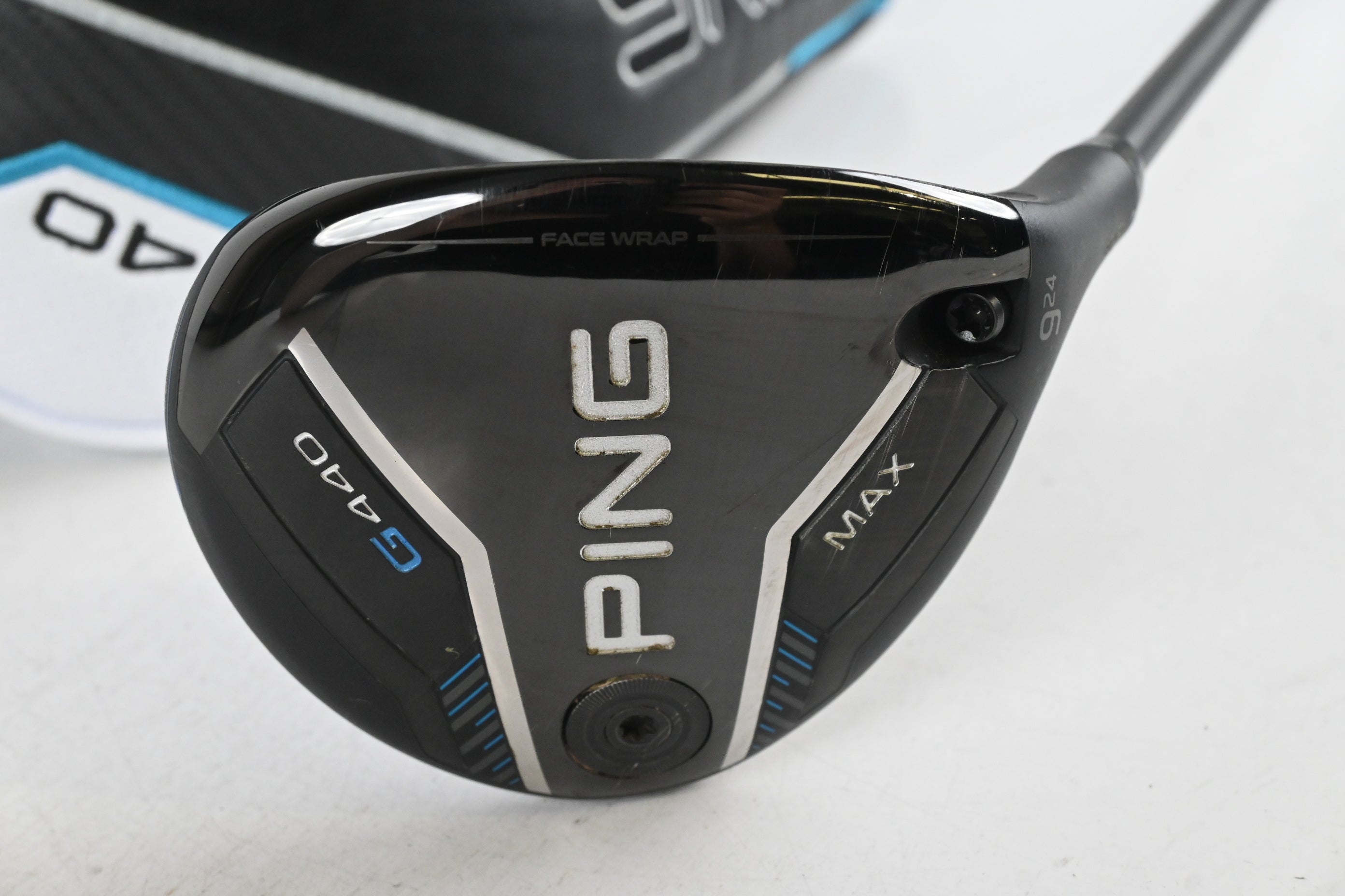 Ping G440 Max #9 Wood / 24 Degree / Regular Flex Ping Alta CB Blue 65 Shaft