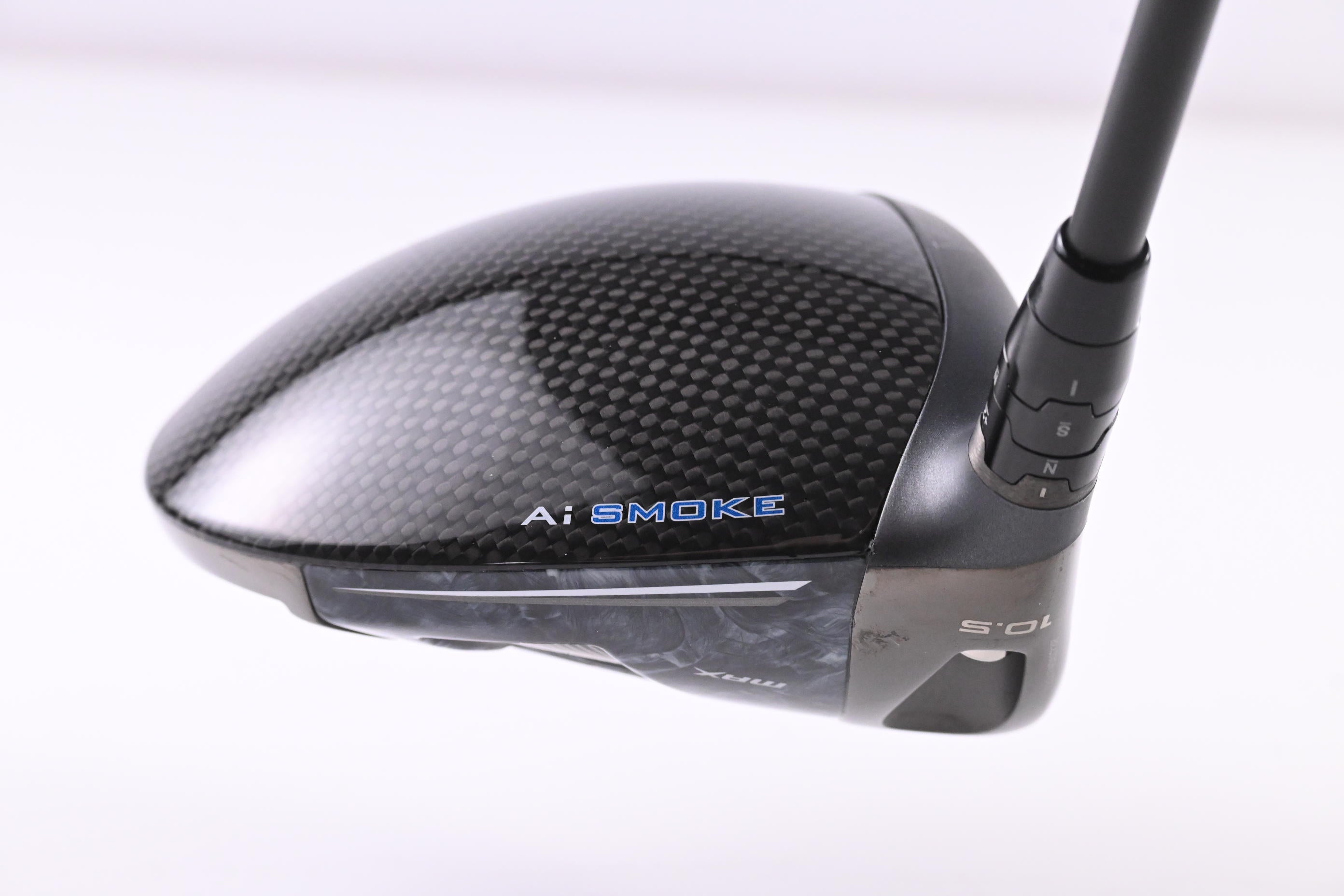 Left Hand Callaway Paradym Ai Smoke Max Driver / 10.5 Degree / Regular Flex