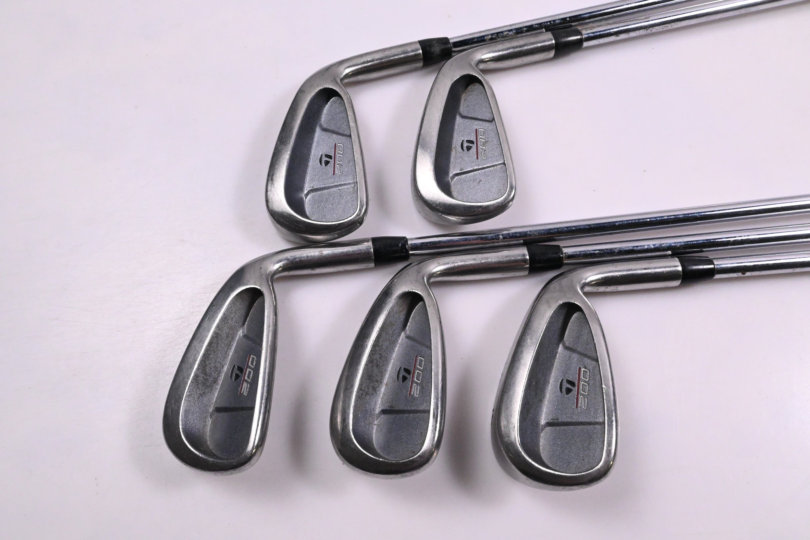 Ladies Taylormade 200 Steel Irons / 4-9 / Ladies Flex Taylormade 80 / No #6 Iron