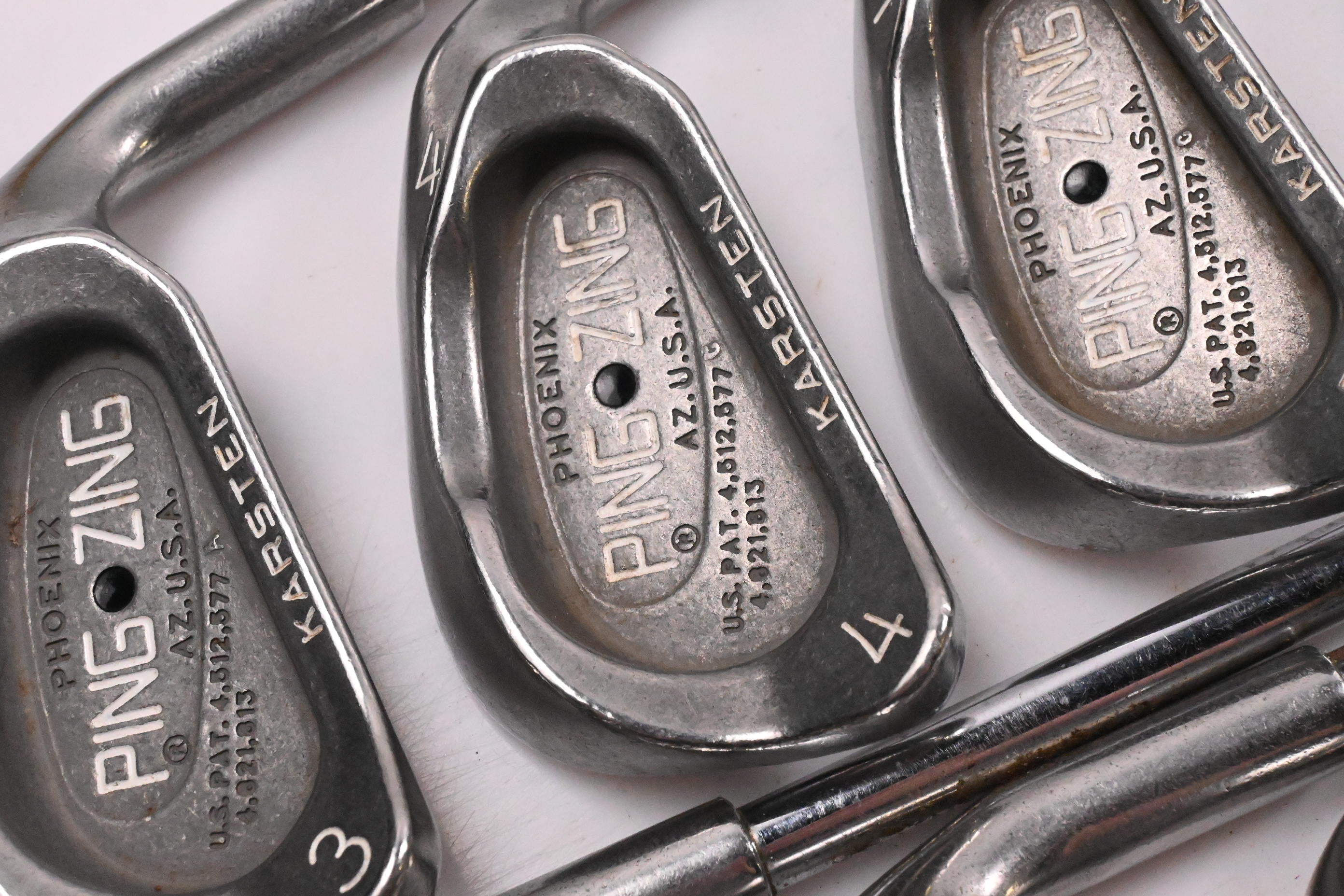 Ping Zing Irons / 3-PW-SW / Black Dot / Regular Flex Ping Karsten Shafts