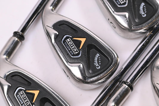 Callaway Big Bertha Fusion Irons / 3-9i / Stiff Flex Dynamic Gold S300 Shafts
