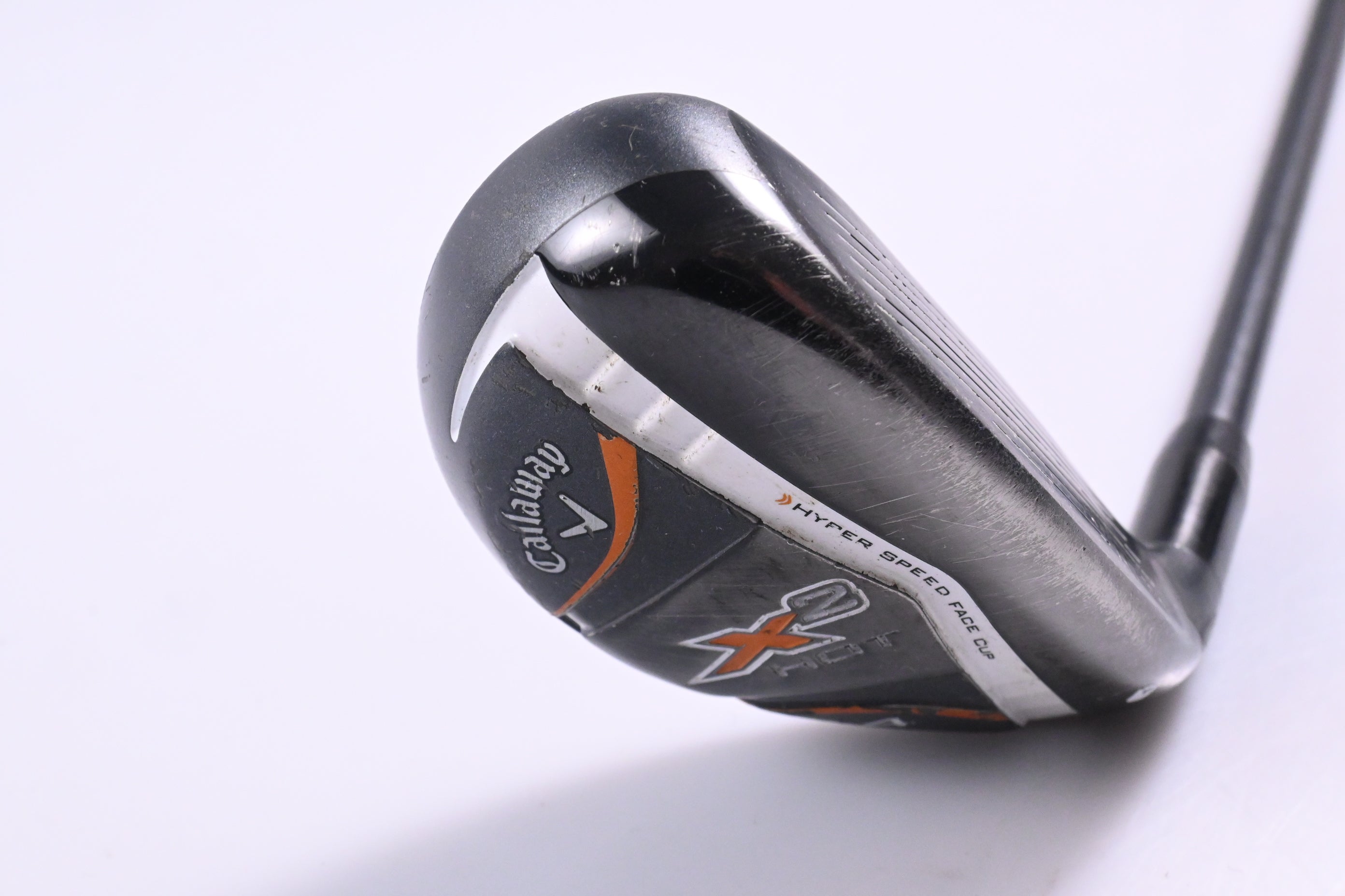 Callaway X2 Hot #4 Hybrid / 22 Degree / Regular Flex Aldila Tour Blue 60 Shaft