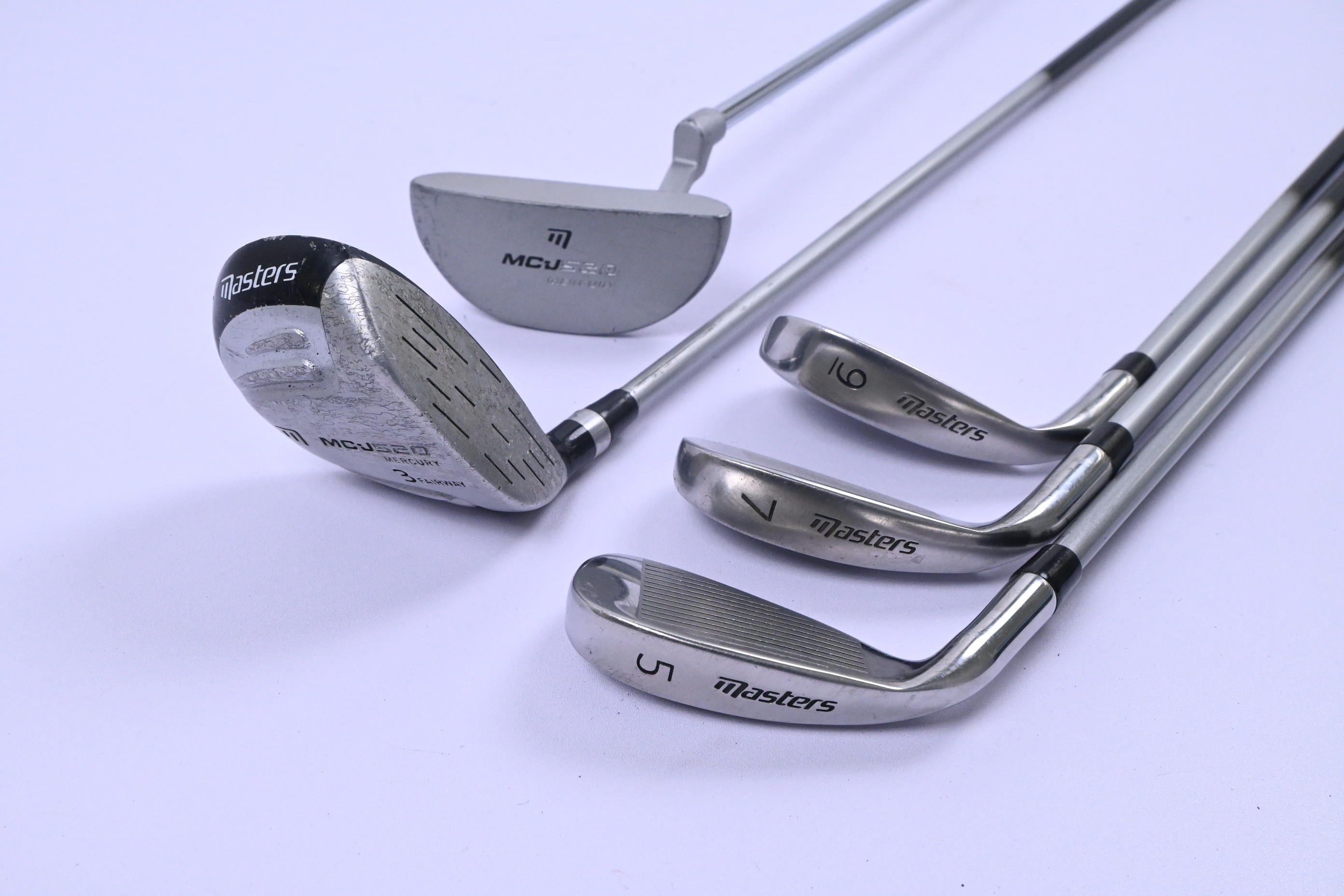 Junior Masters MC-J520 Package Set / Wood, Irons, Putter, Bag