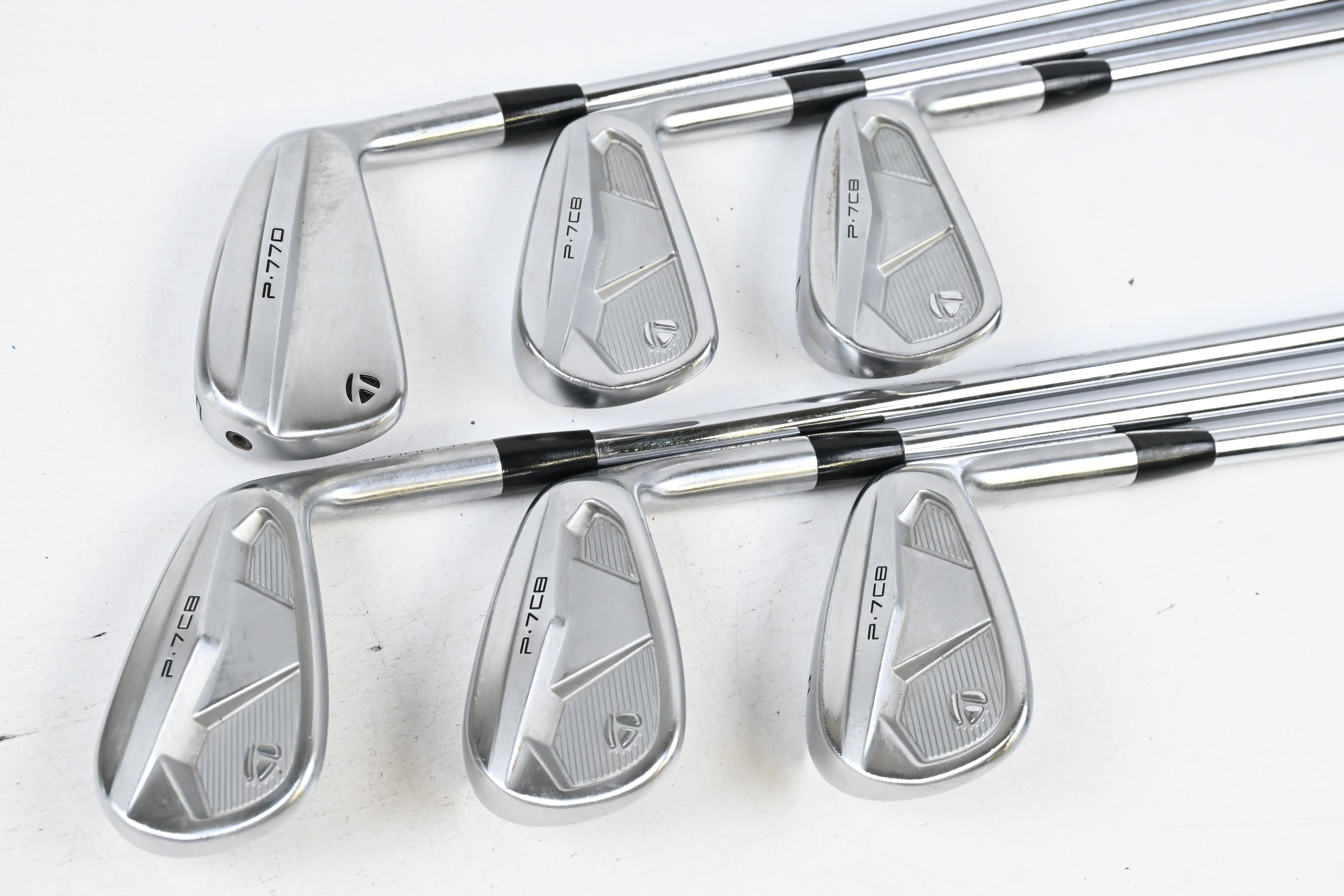 Taylormade P.7CB/P770 Combo Irons / 5-PW / Regular Flex Project X Precision Shafts