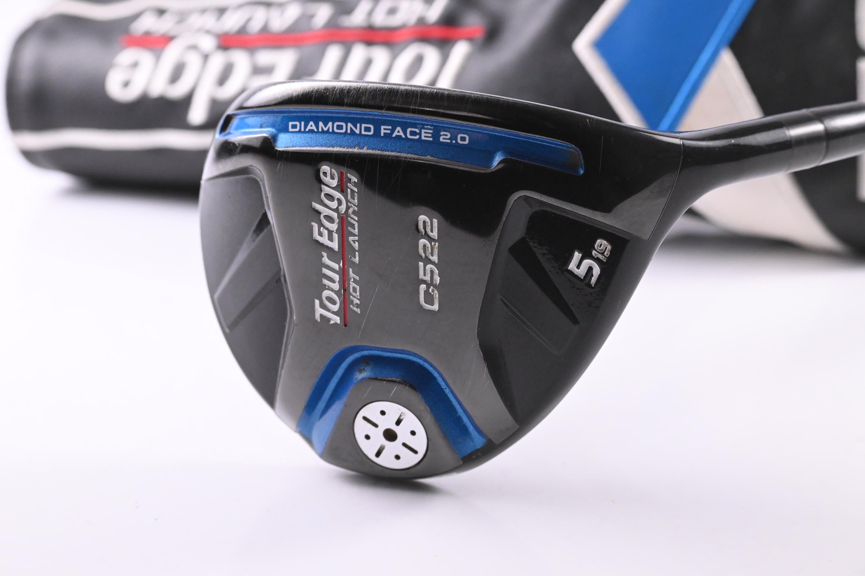 Tour Edge Hot Launch C522 #5 Wood / 19 Degree / Stiff Flex Fubuki HL 55 Shaft