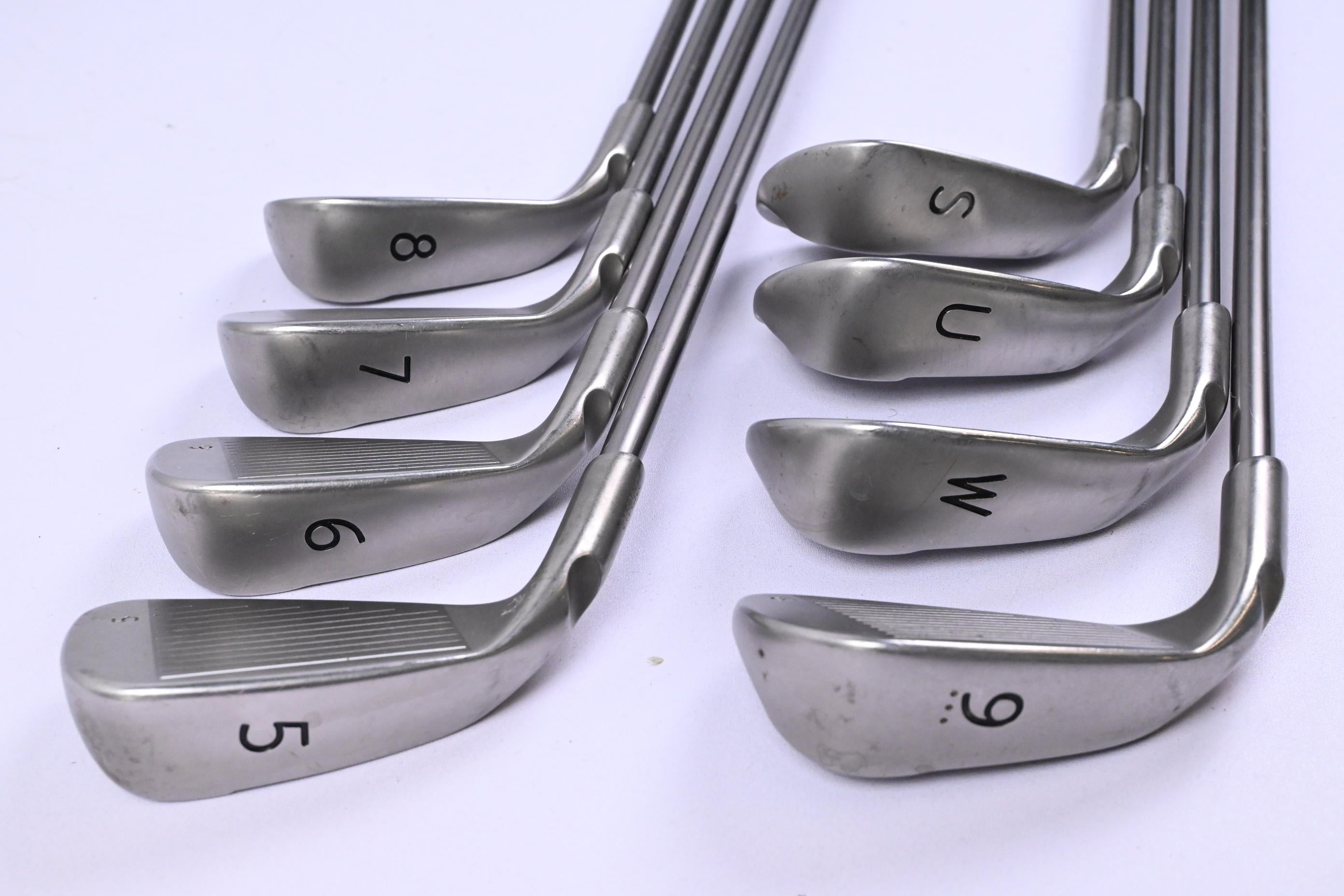 Ping G20 Irons / 5-PW+GW+SW / Red Dot / Senior Flex Ping TFC 169 Shafts