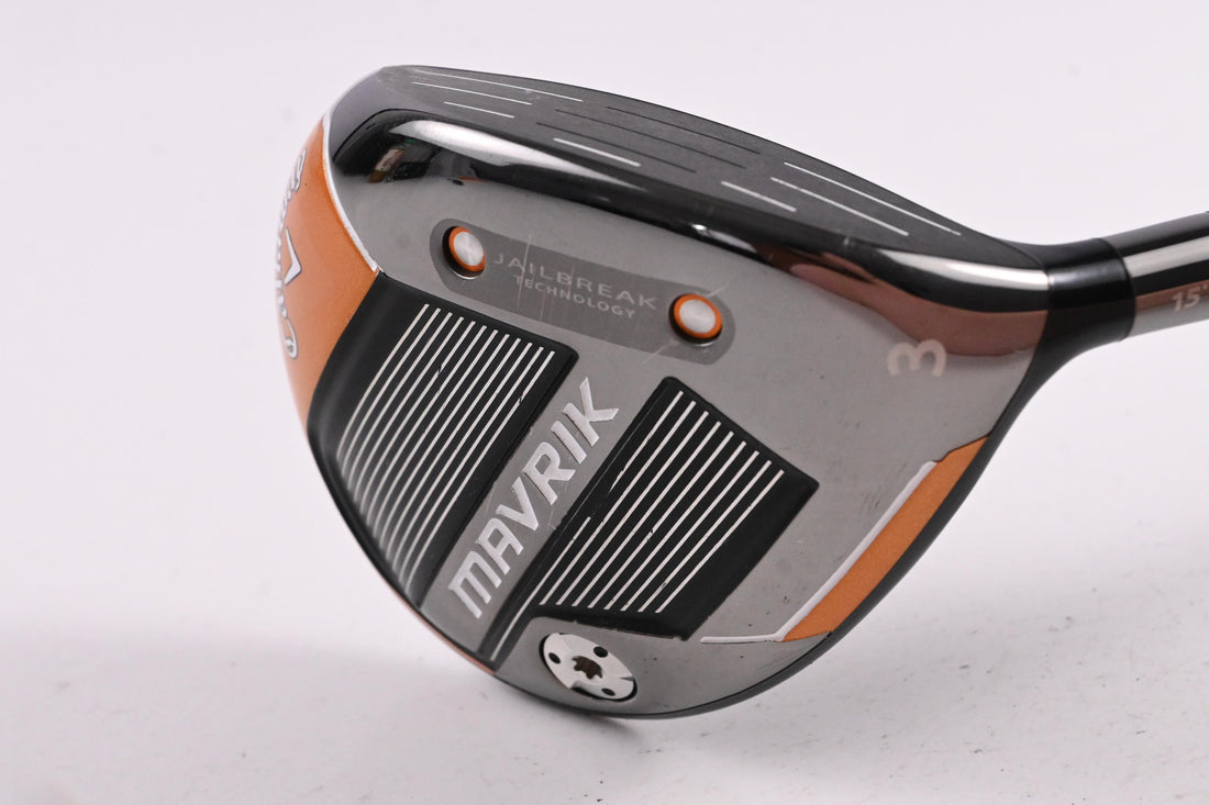 Callaway Mavrik #3 Wood / 15 Degree / Regular Flex Evenflow Riptide 60 Shaft