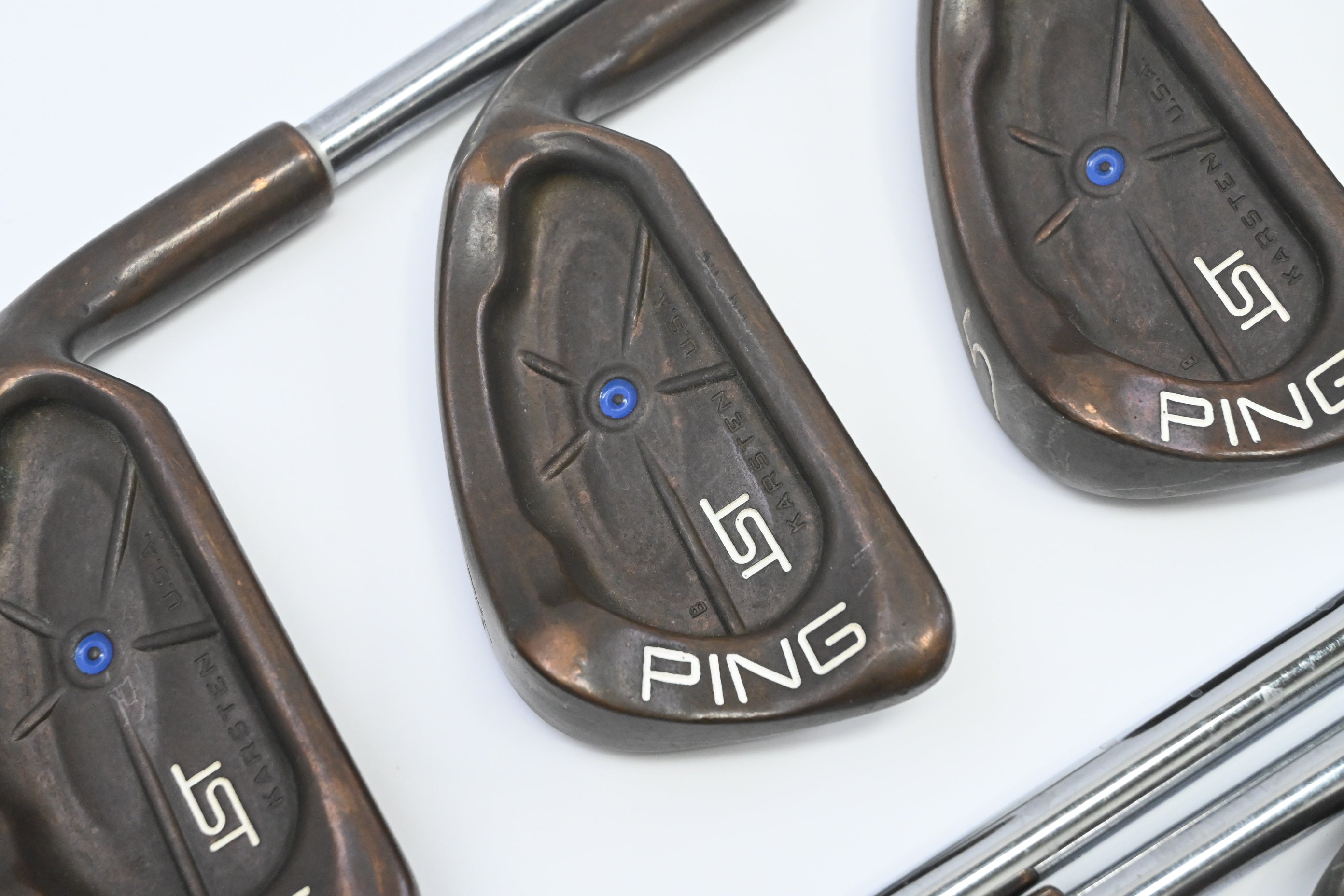 Ping ISI BeCu Irons / 3-PW+SW / Blue Dot / Regular Flex Ping Cushin Z-Z65 Shafts