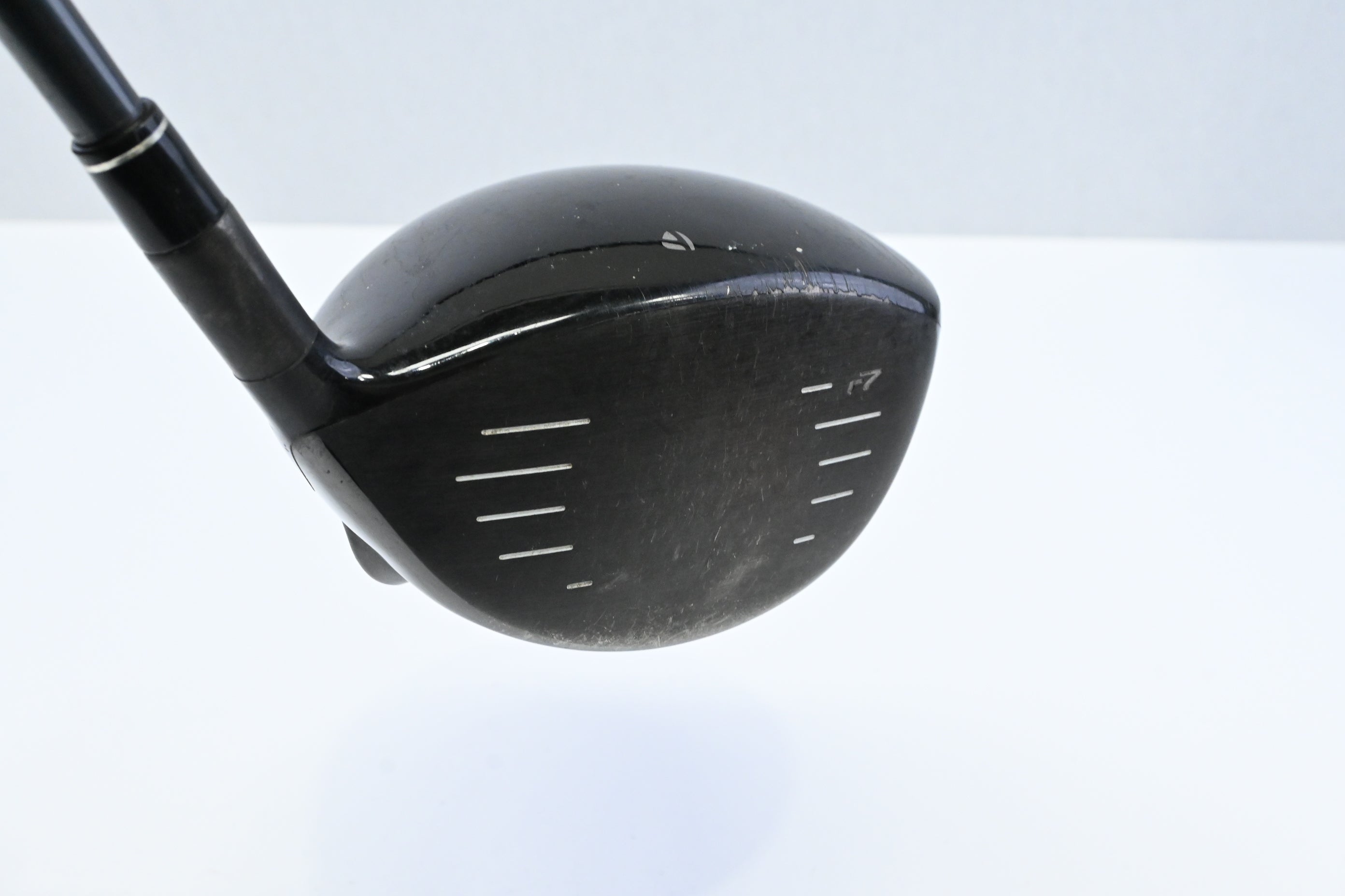 Left Hand Taylormade R7 Superquad Driver / 9.5 Degree / Stiff Flex Reax 65 Shaft