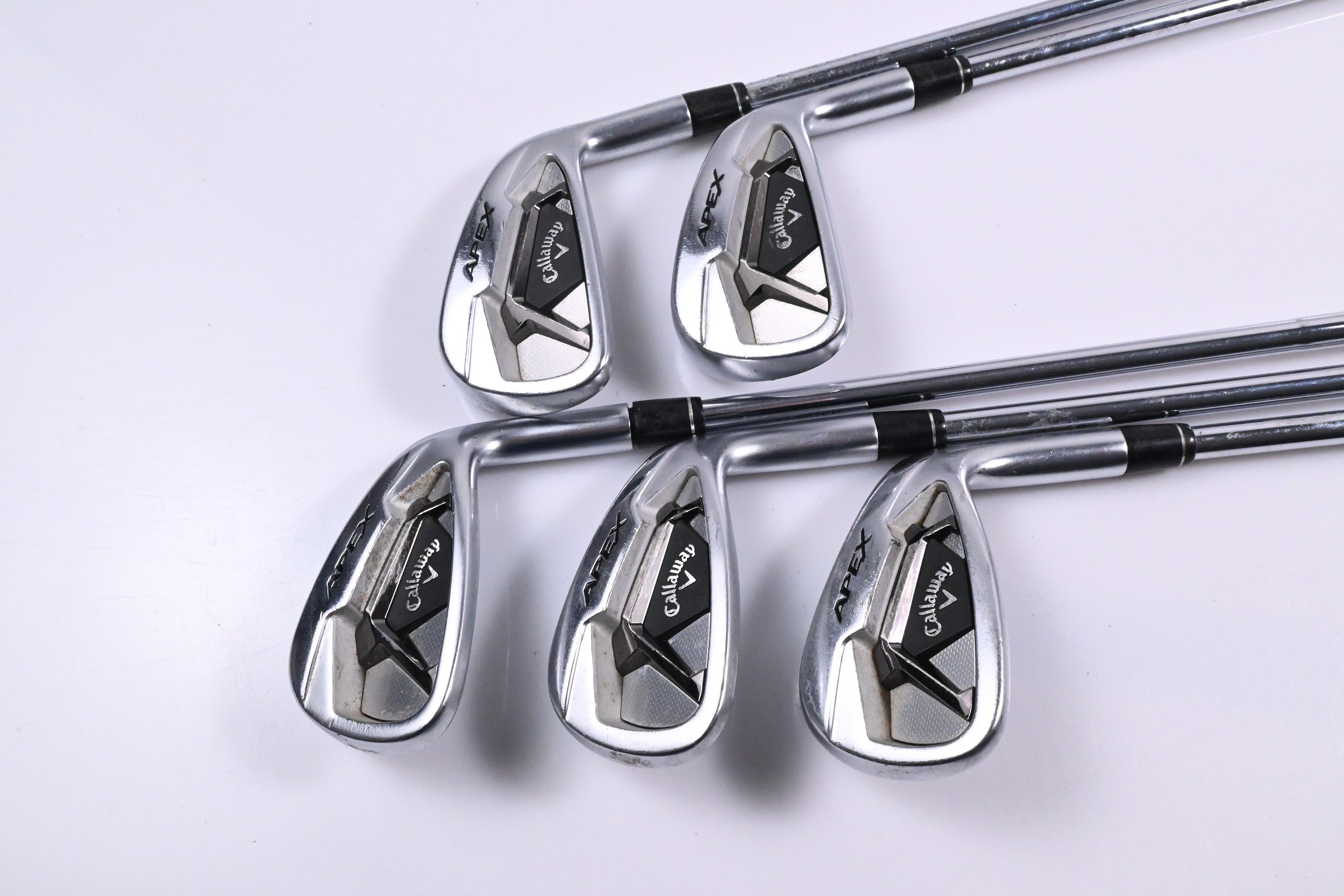 Callaway Apex 21 Irons / 6-PW / Stiff Flex True Temper Elevate ETS 85 Shafts