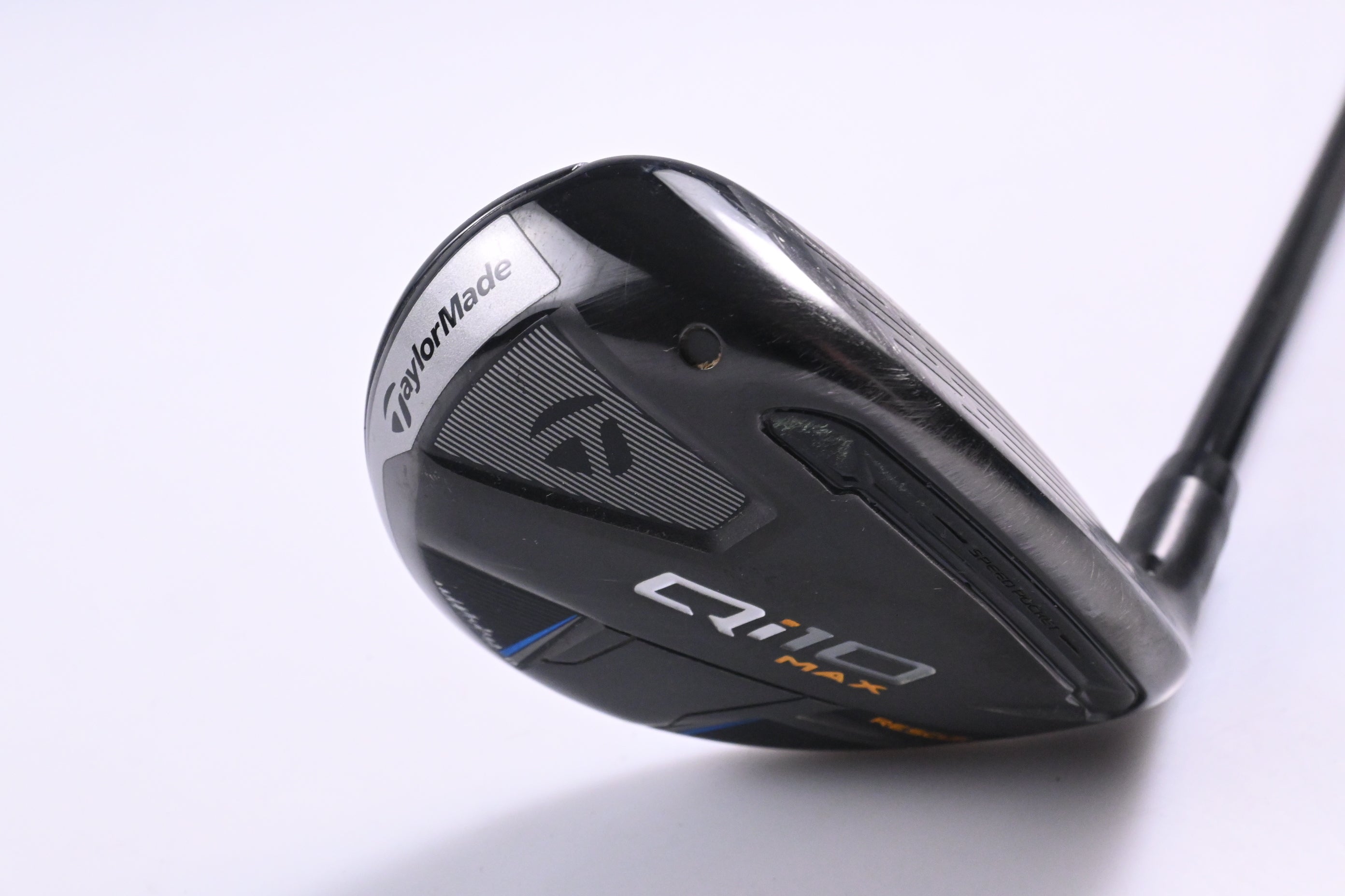 Taylormade Qi10 Max #5 Hybrid / 27 Degree / Stiff Flex HZRDUS Smoke Red RDX 80