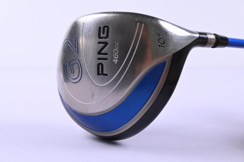 Ping G2 Driver / 10 Degree / Regular Flex Grafalloy ProLaunch Blue 65 Shaft