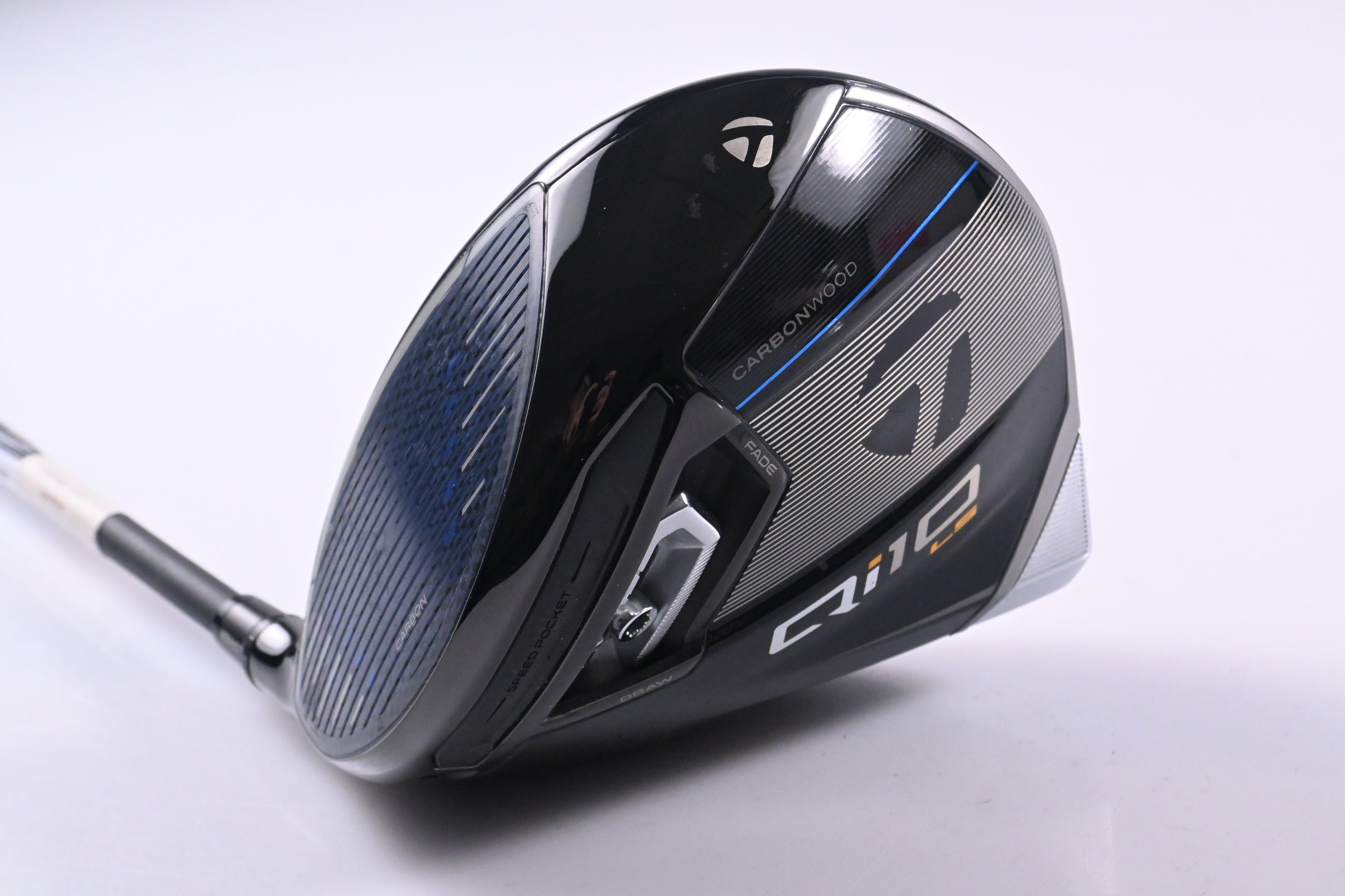 Left Hand Taylormade Qi10 LS Driver / 10.5 Degree / Regular Flex Tensei AV Blue