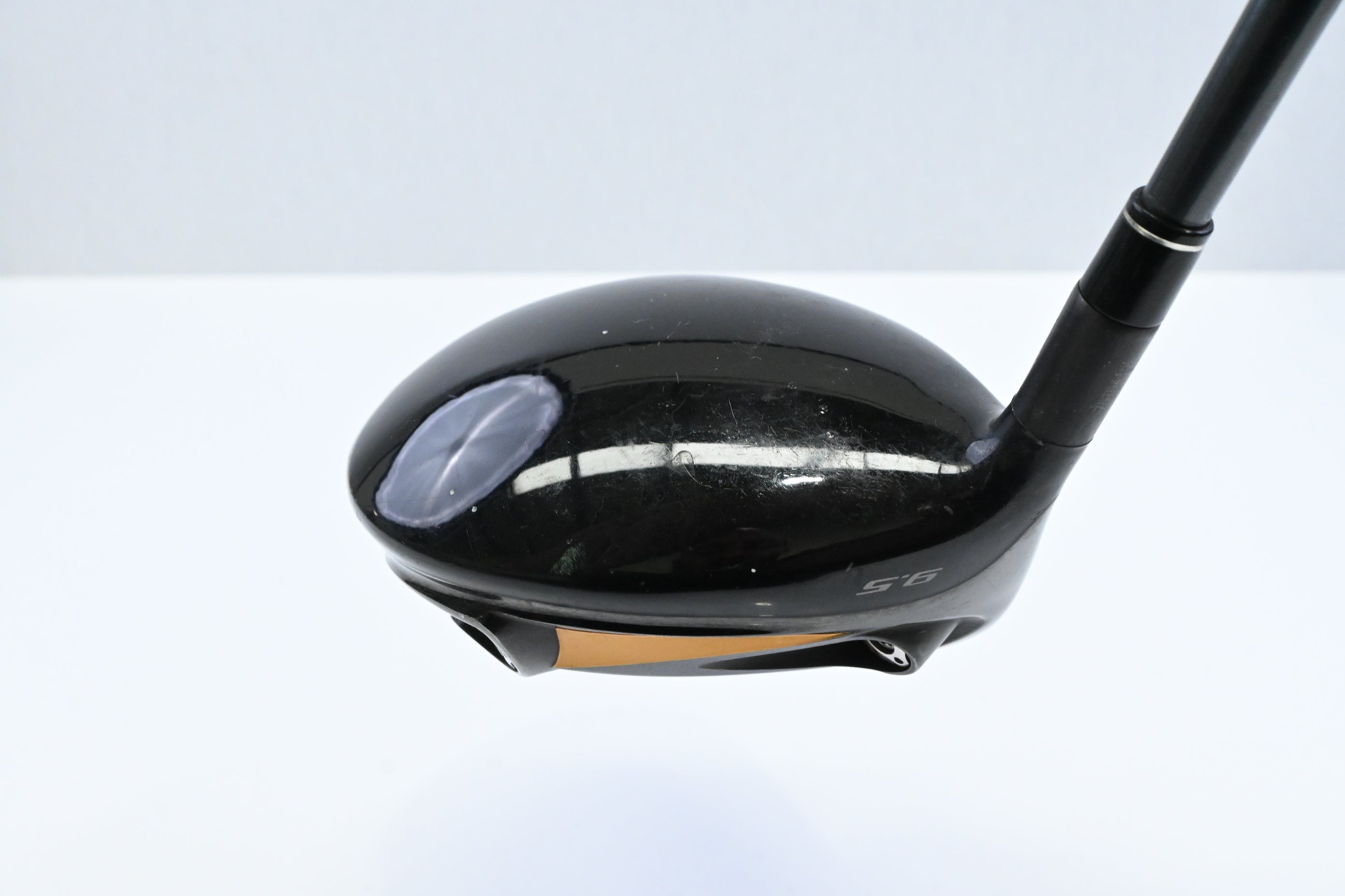 Left Hand Taylormade R7 Superquad Driver / 9.5 Degree / Stiff Flex Reax 65 Shaft