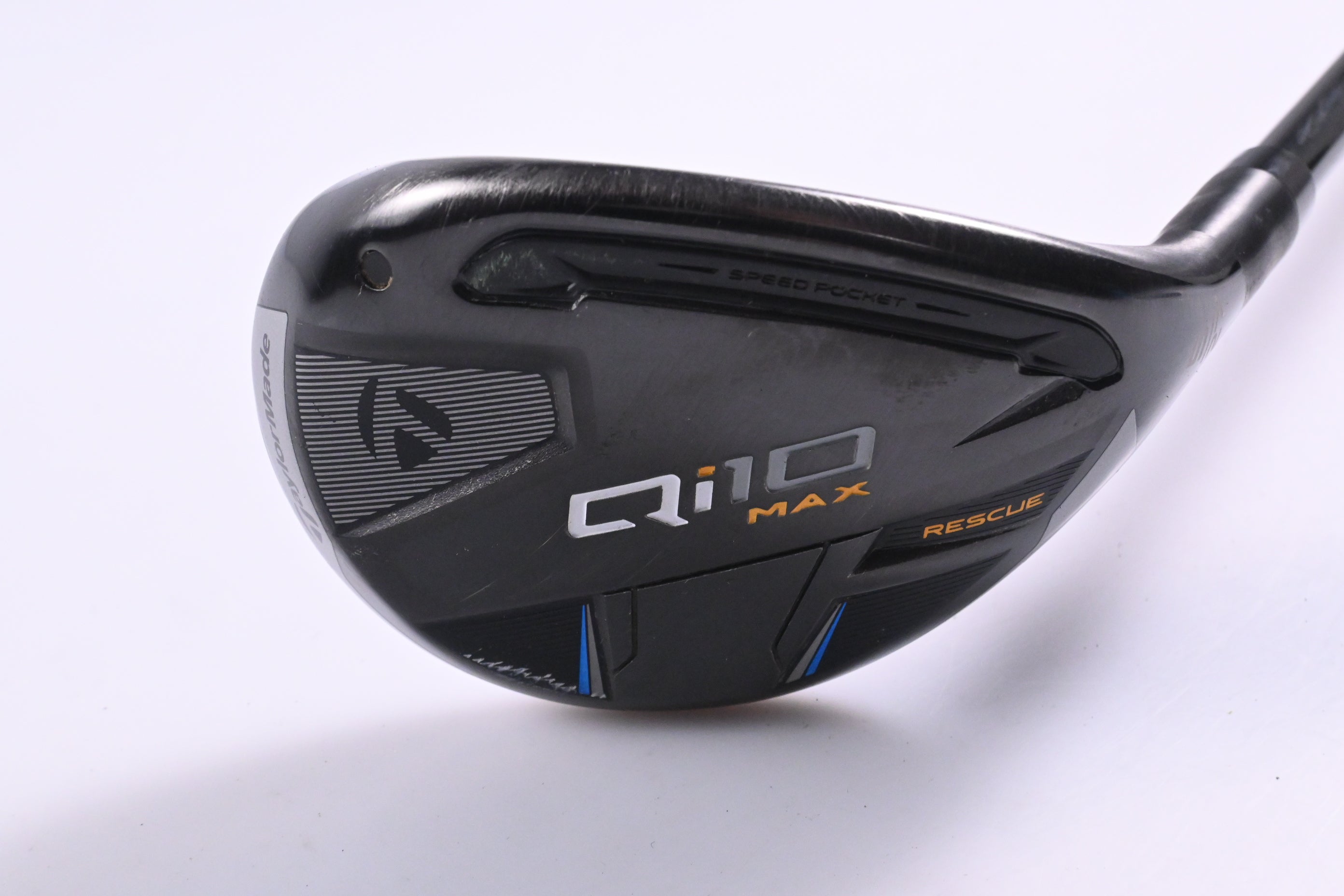 Taylormade Qi10 Max #5 Hybrid / 27 Degree / Stiff Flex HZRDUS Smoke Red RDX 80