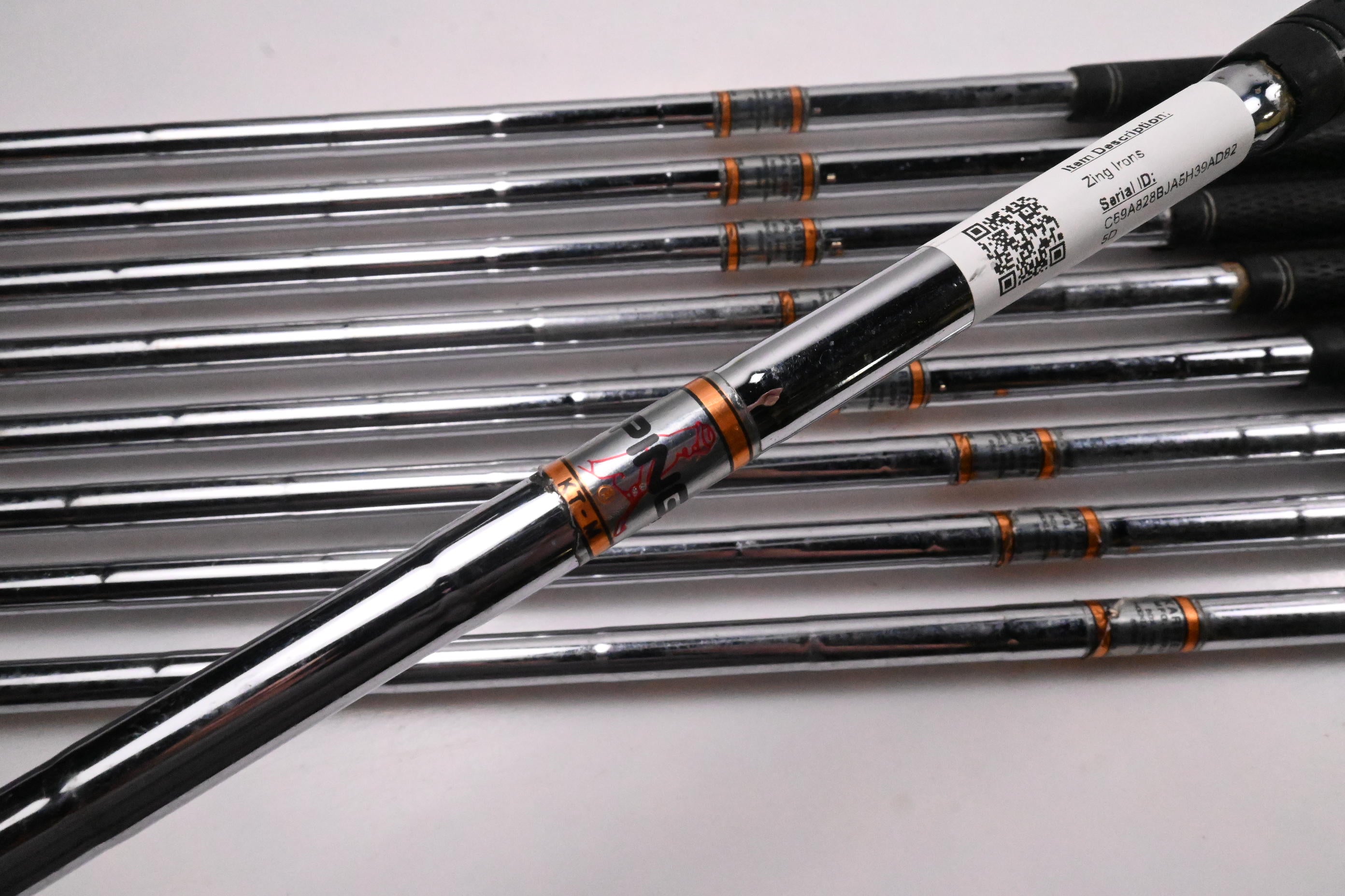 Ping Zing Irons / 3-PW-SW / Black Dot / Regular Flex Ping Karsten Shafts