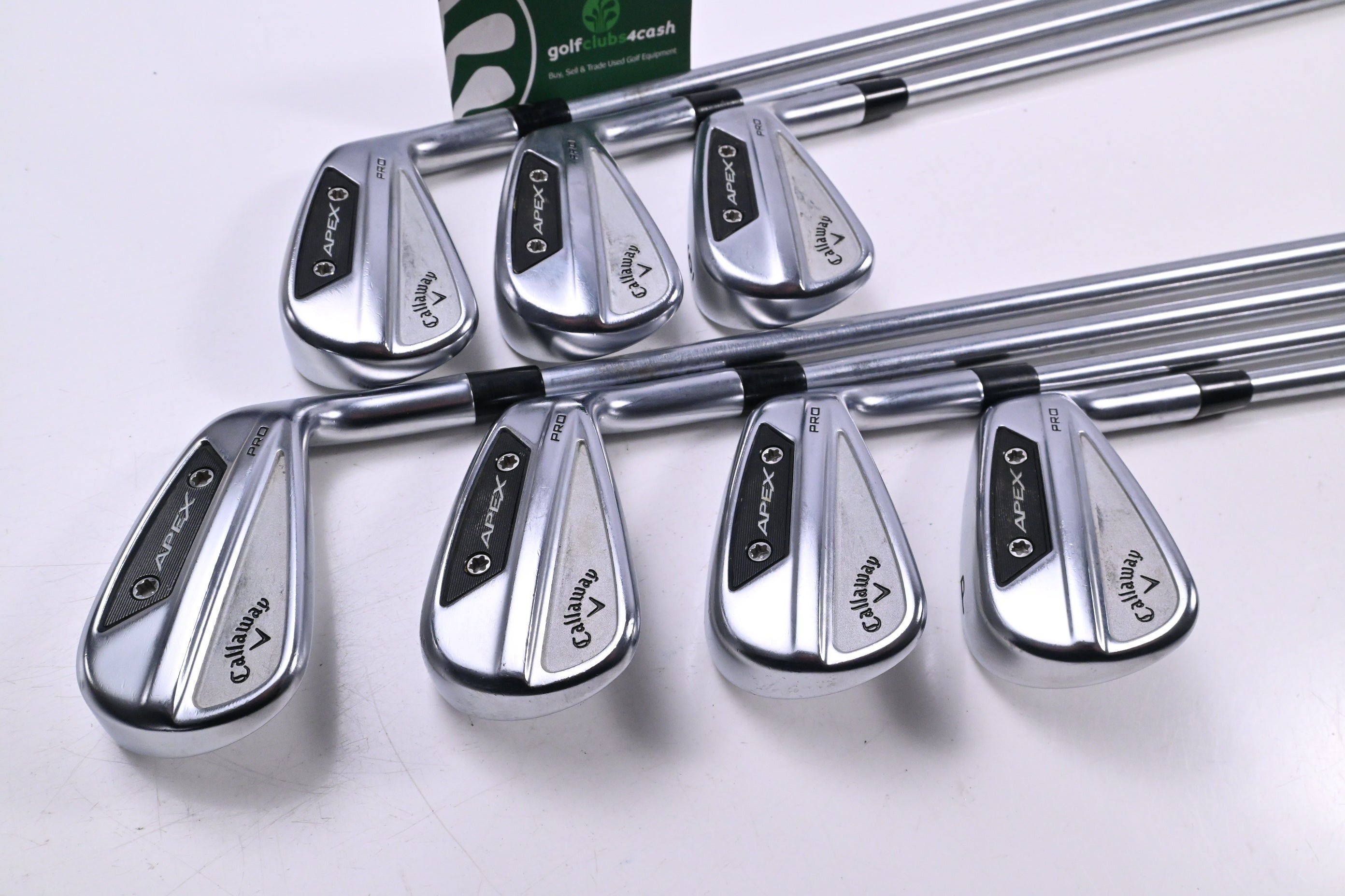 Callaway Apex Pro 24 Irons / 4-PW / Stiff Flex Project X LS 120 Shafts
