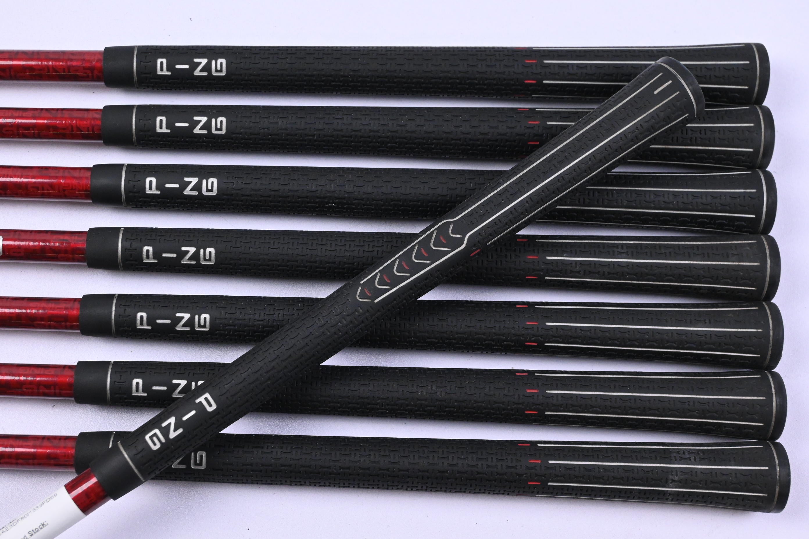 Ping G20 Irons / 5-PW+GW+SW / Red Dot / Senior Flex Ping TFC 169 Shafts