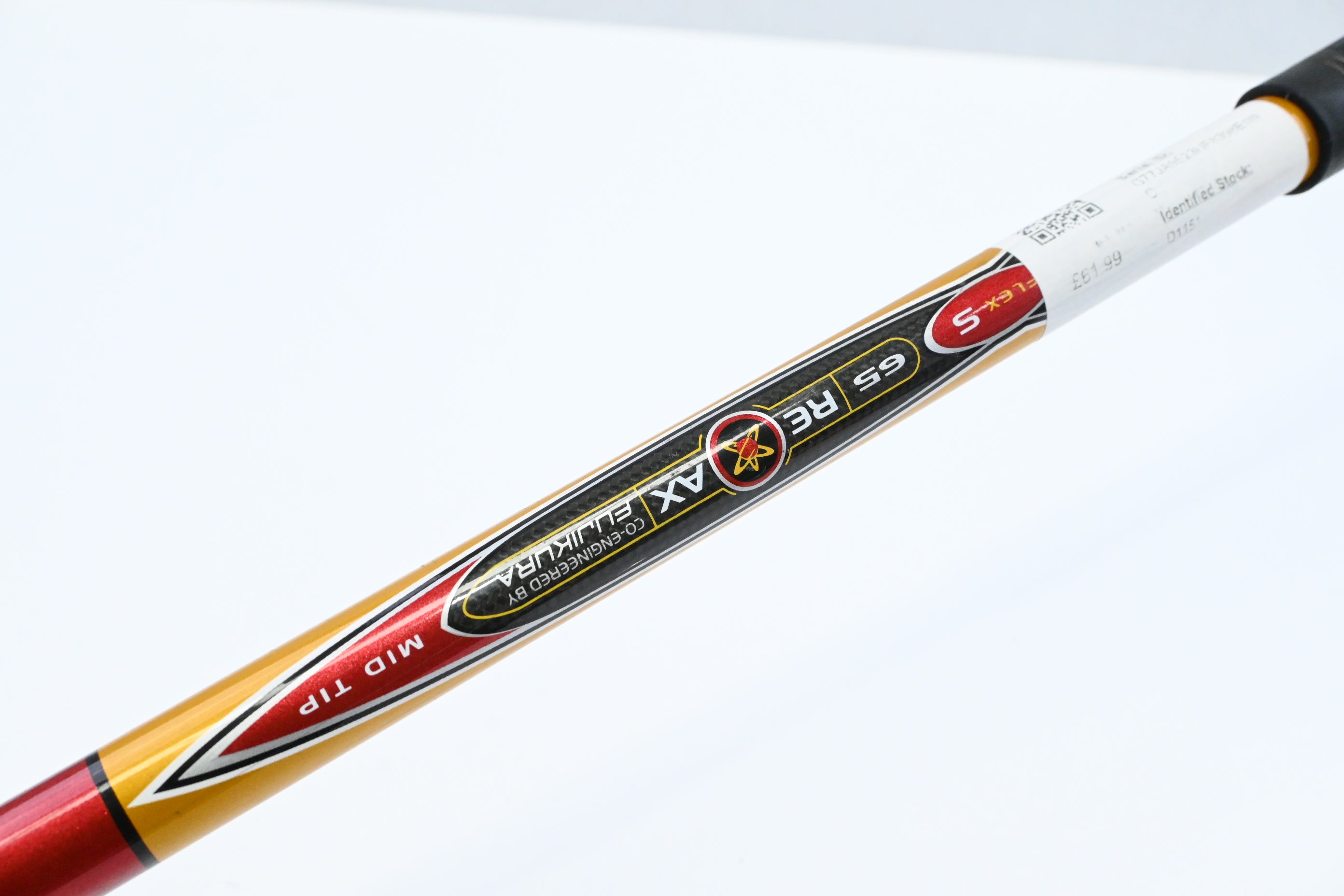 Left Hand Taylormade R7 Superquad Driver / 9.5 Degree / Stiff Flex Reax 65 Shaft