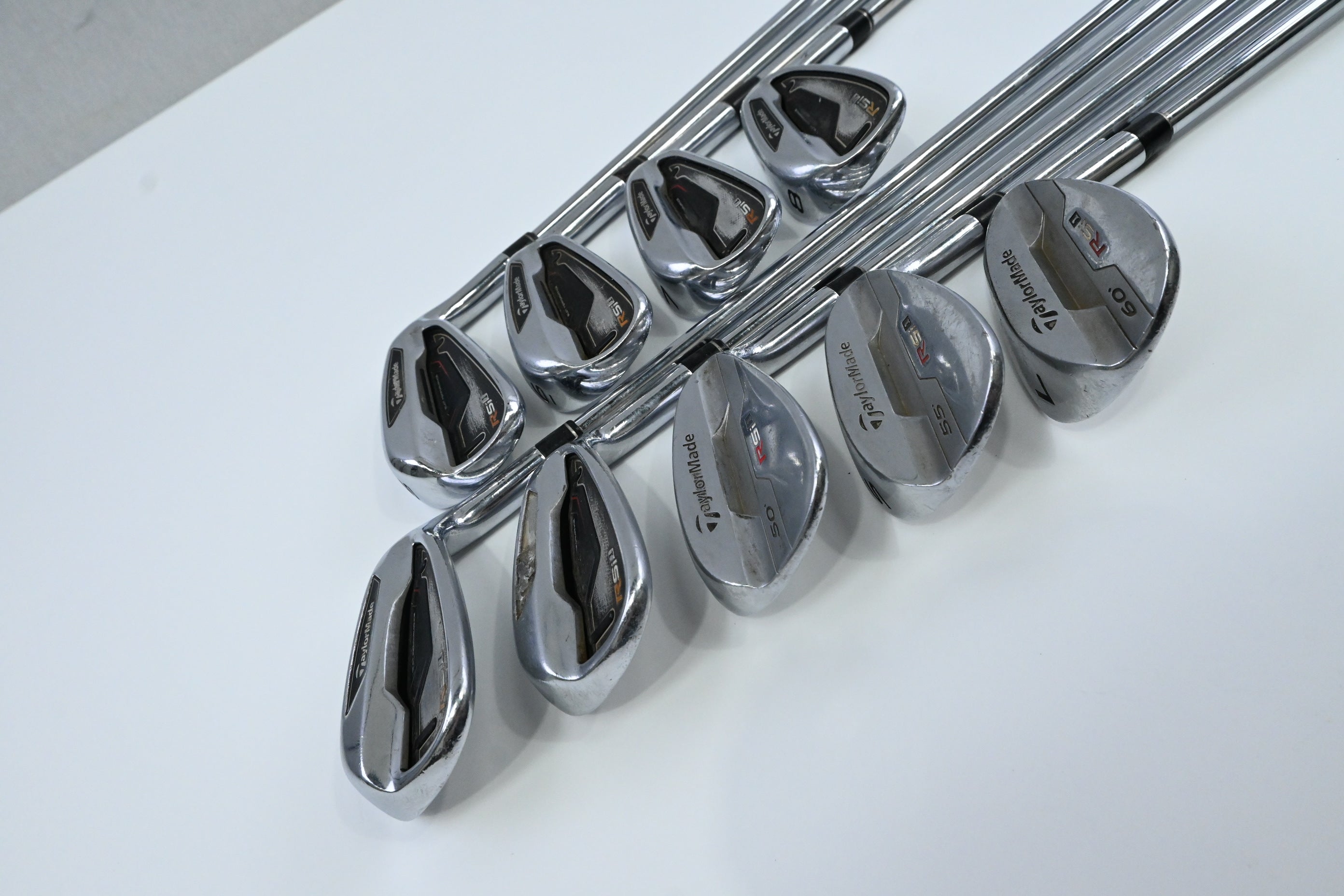Taylormade RSi1 Irons / 5-PW+AW+SW+LW / Regular Flex Reax Steel 90 Shafts