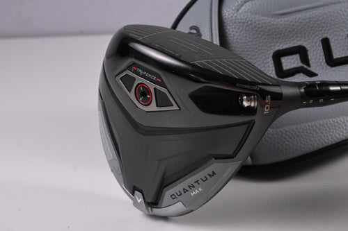 Callaway Quantum Max Driver / 10.5 Degree / Regular Flex Denali Frost Silver 50 Shaft