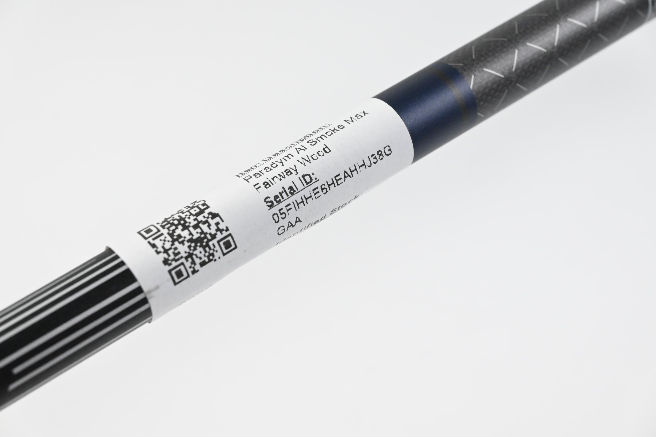 Callaway Paradym Ai Smoke Max #3 HL Wood / 16.5 Degree / Stiff Flex Tensei AV