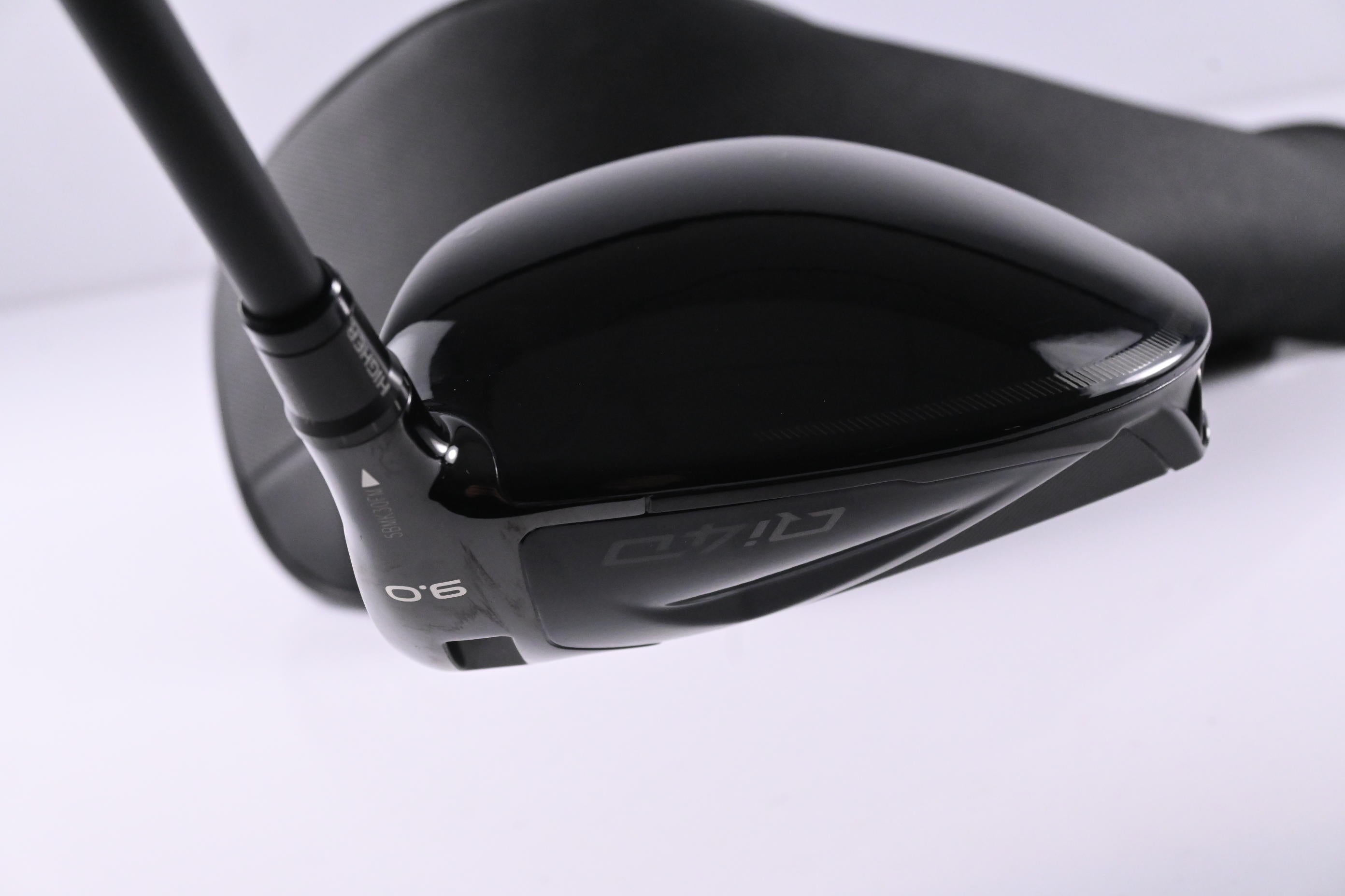 Taylormade Qi4D Max Shadowfall Driver / 9 Degree / Stiff Flex Reax 50 Shaft