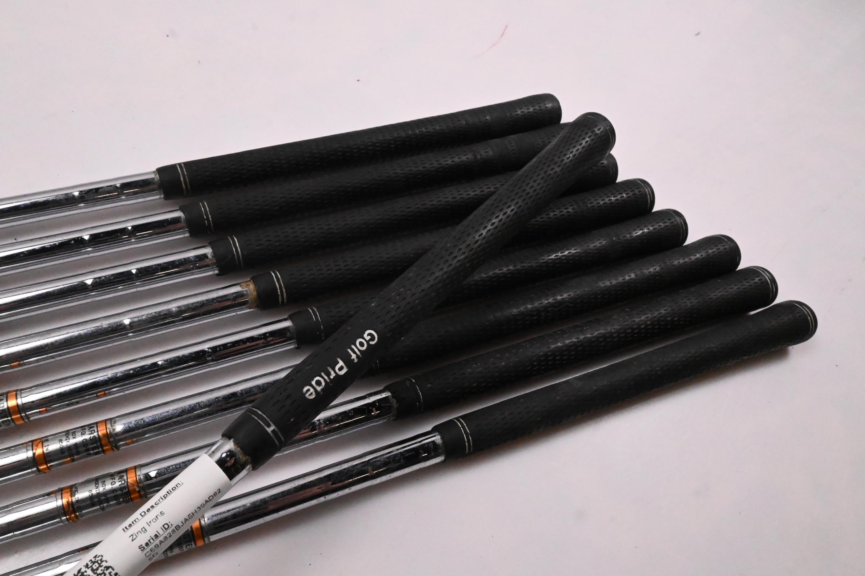Ping Zing Irons / 3-PW-SW / Black Dot / Regular Flex Ping Karsten Shafts