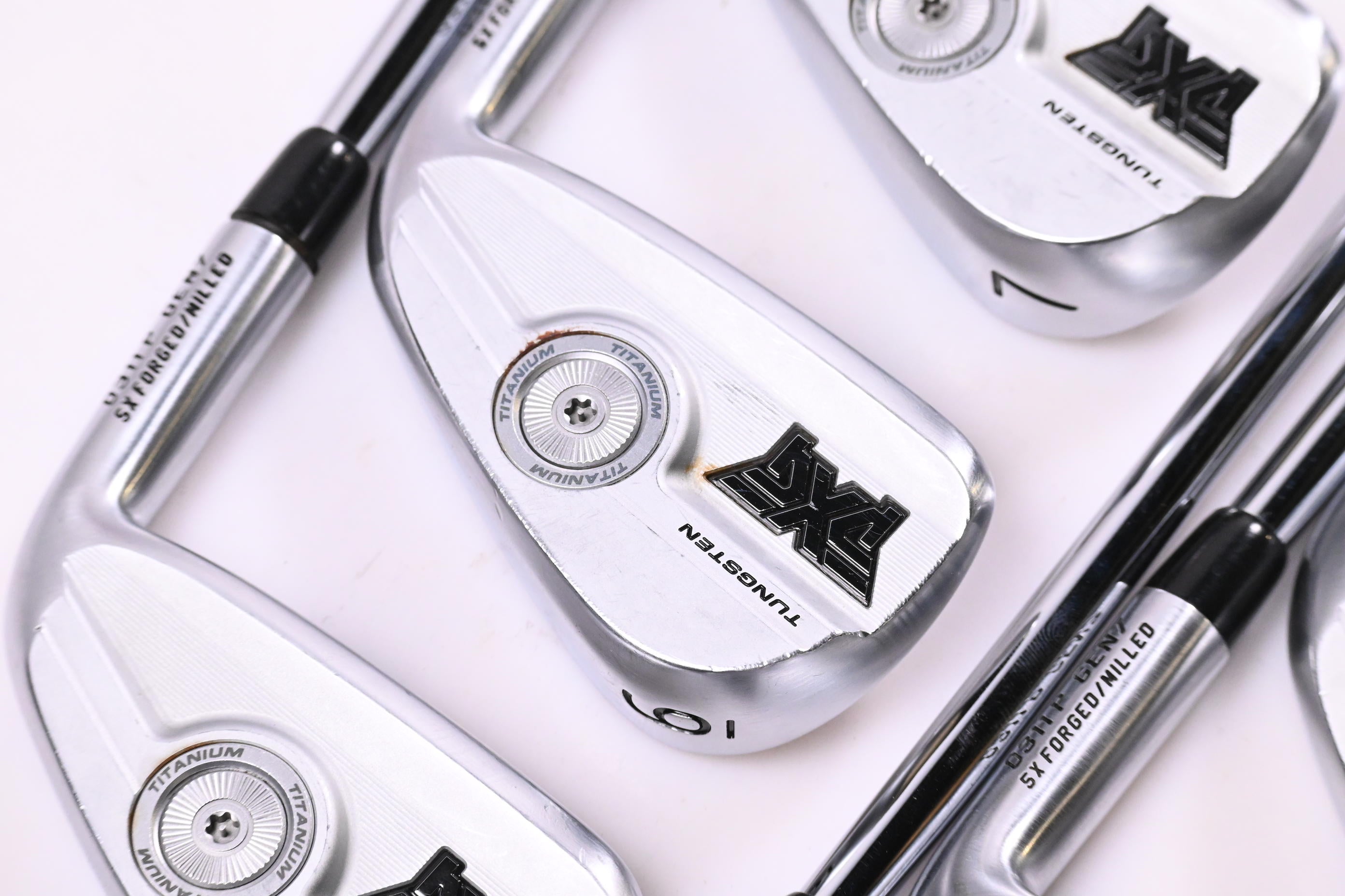 PXG 0311 P Gen7 Irons / 5-PW+GW / Stiff Flex Elevate MPH 95 Shafts