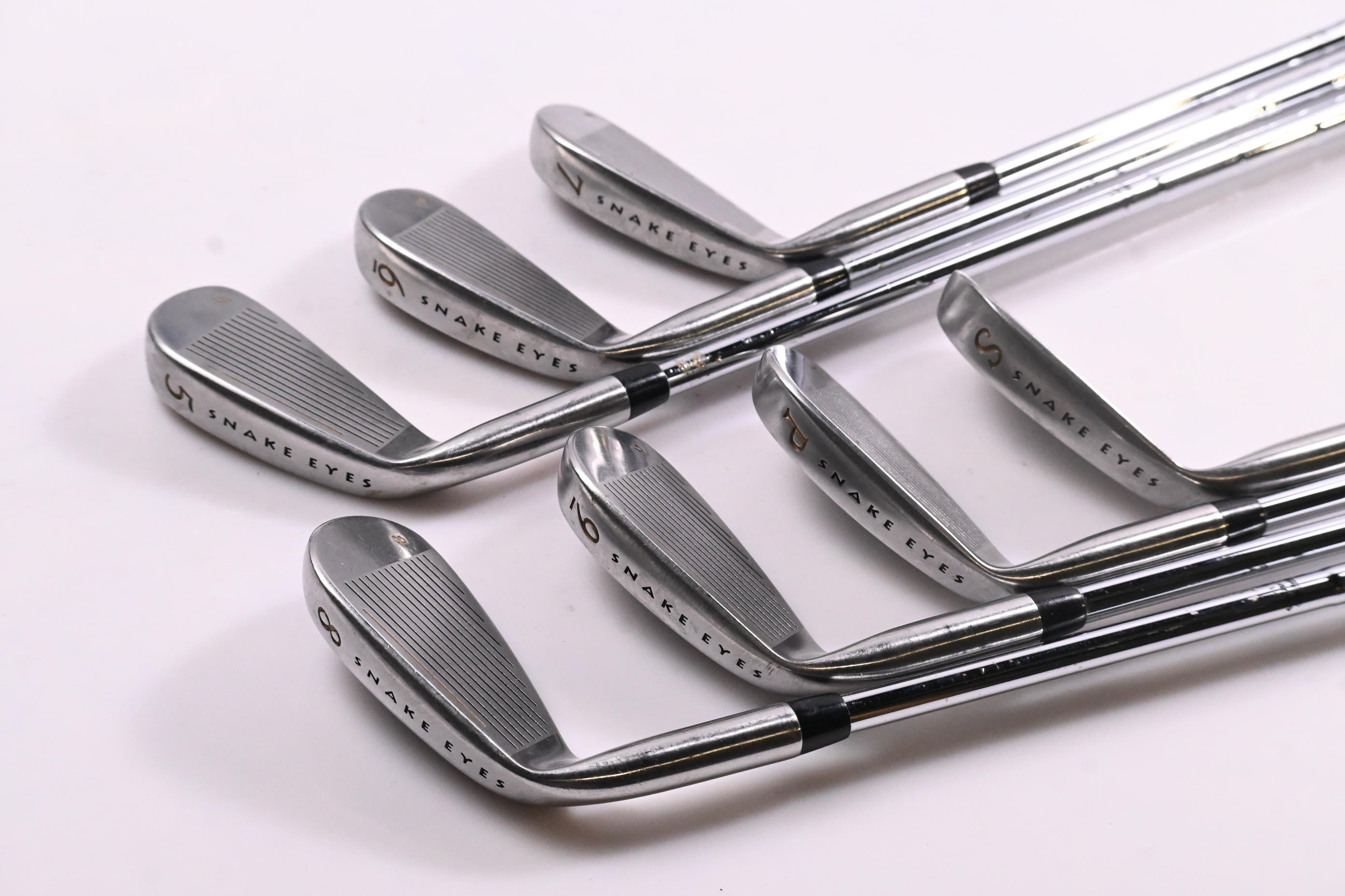 Snake Eyes Viper MS Irons / 5-PW+SW / Regular Flex Dynalite Shafts