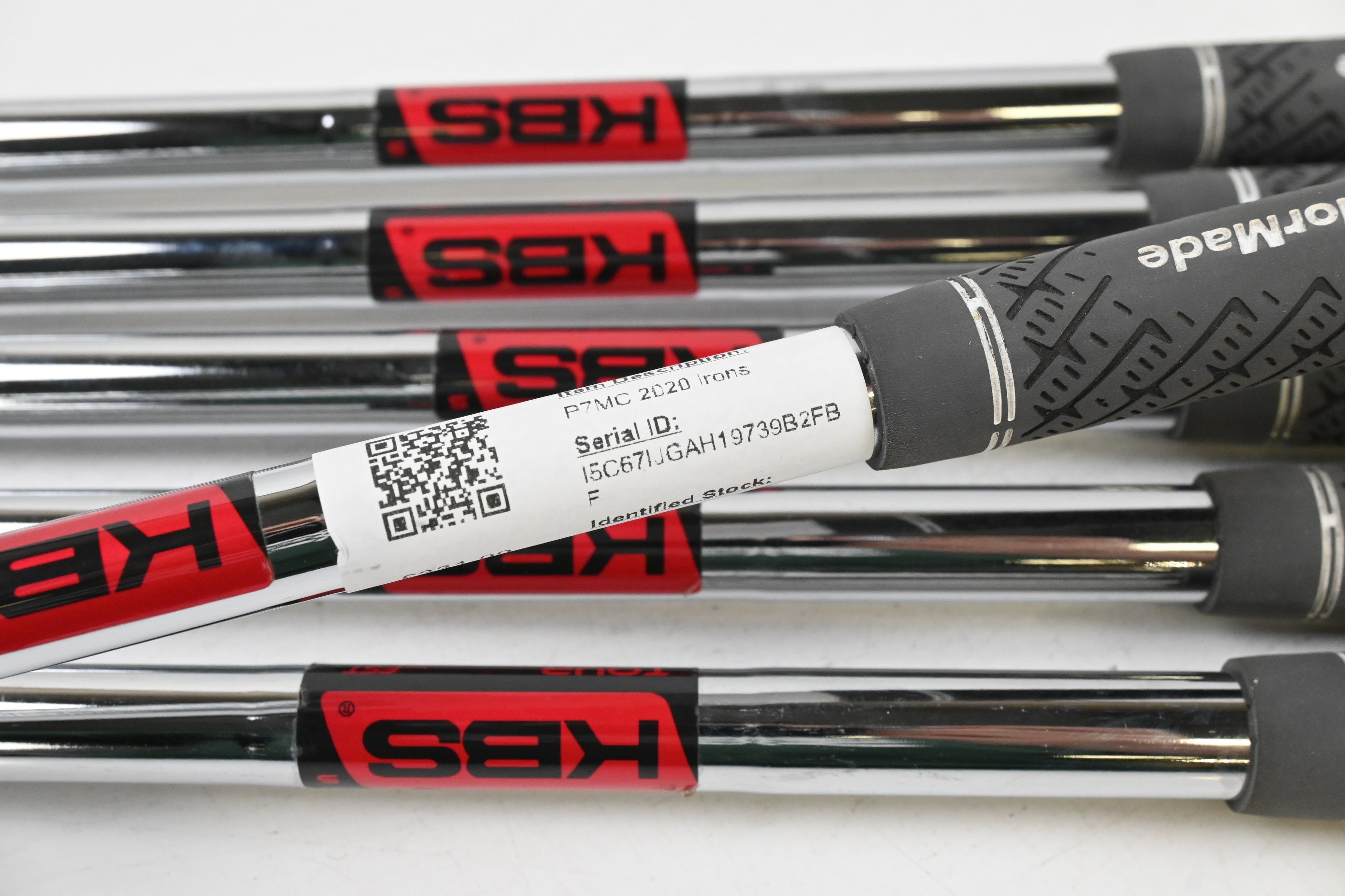 Taylormade P7MC 2020 Irons / 5-PW / Stiff Flex KBS Tour Shafts