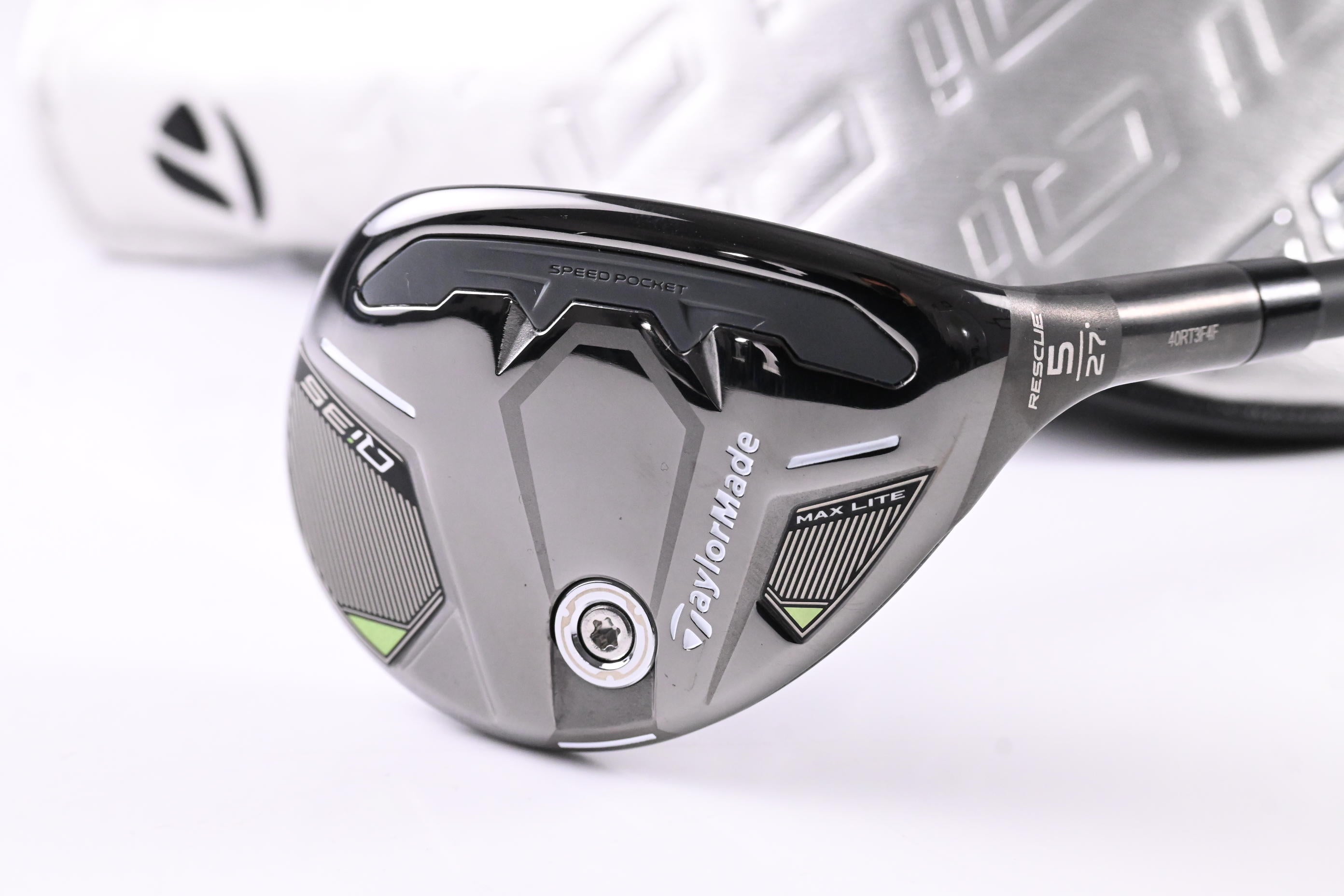 Taylormade Qi35 Max Lite #5 Hybrid / 27 Degree / Senior Flex Vanquish 5 Shaft