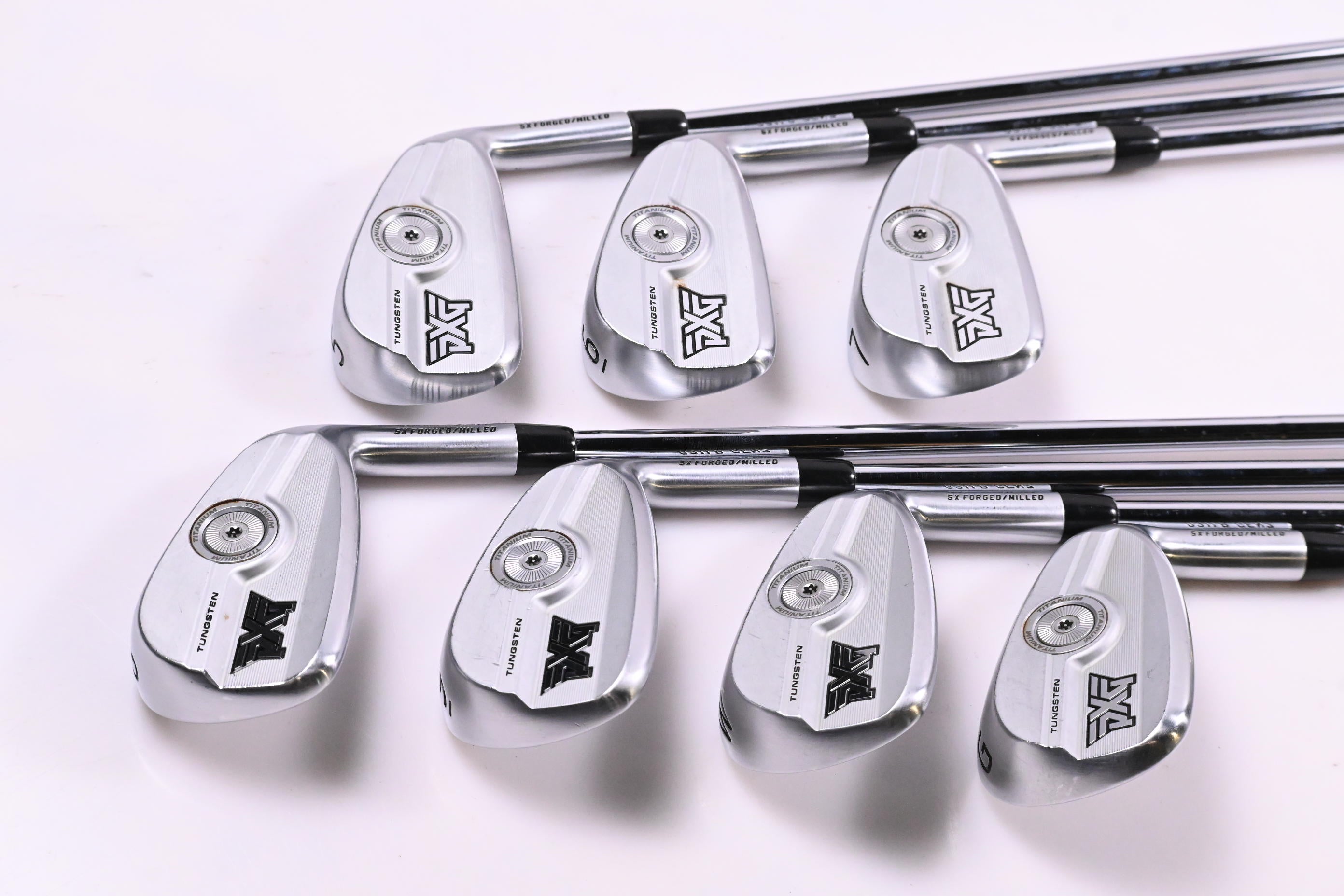 PXG 0311 P Gen7 Irons / 5-PW+GW / Stiff Flex Elevate MPH 95 Shafts