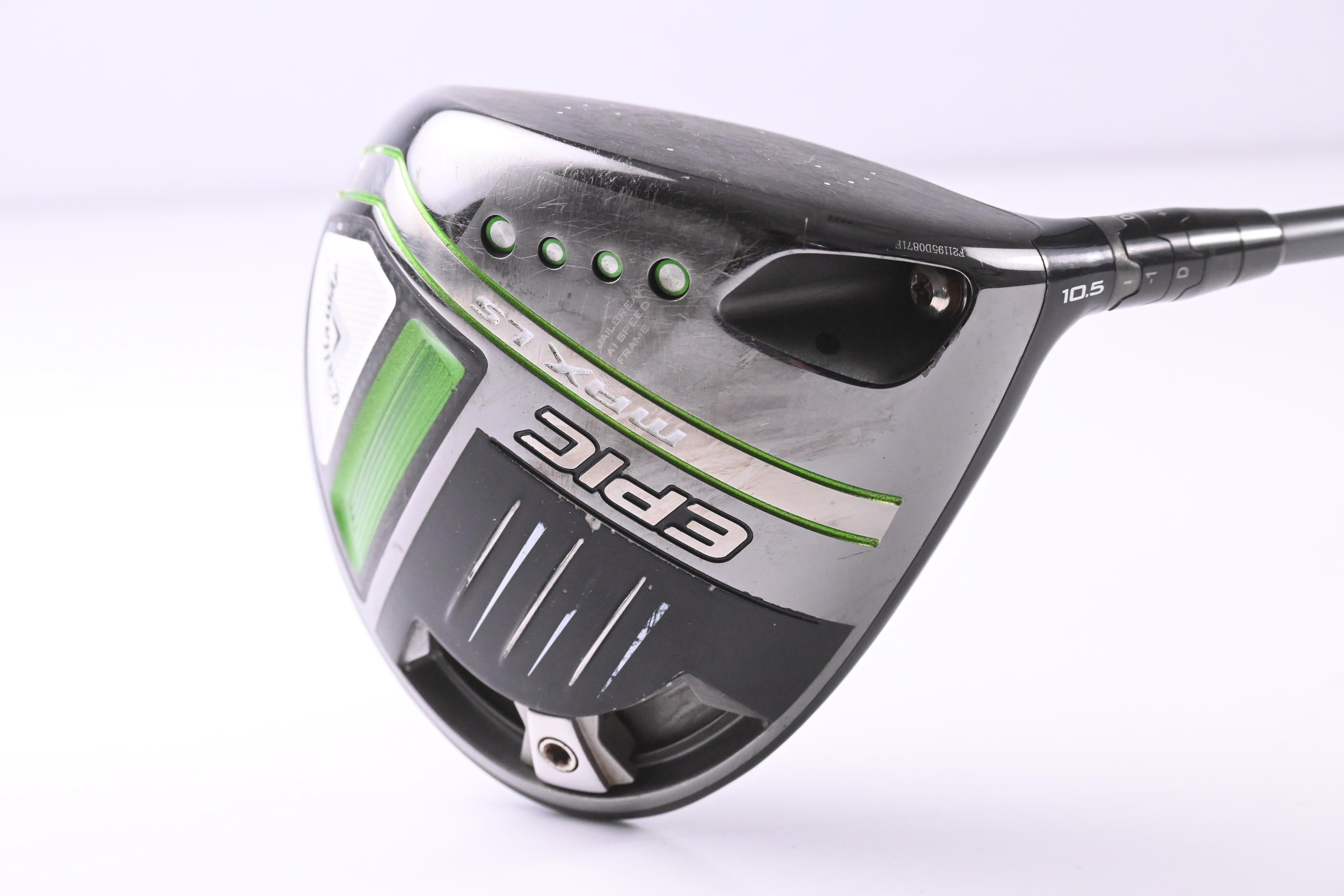 Callaway Epic Max LS Driver / 10.5 Degree / Stiff Flex HZRDUS Smoke iM10 Green
