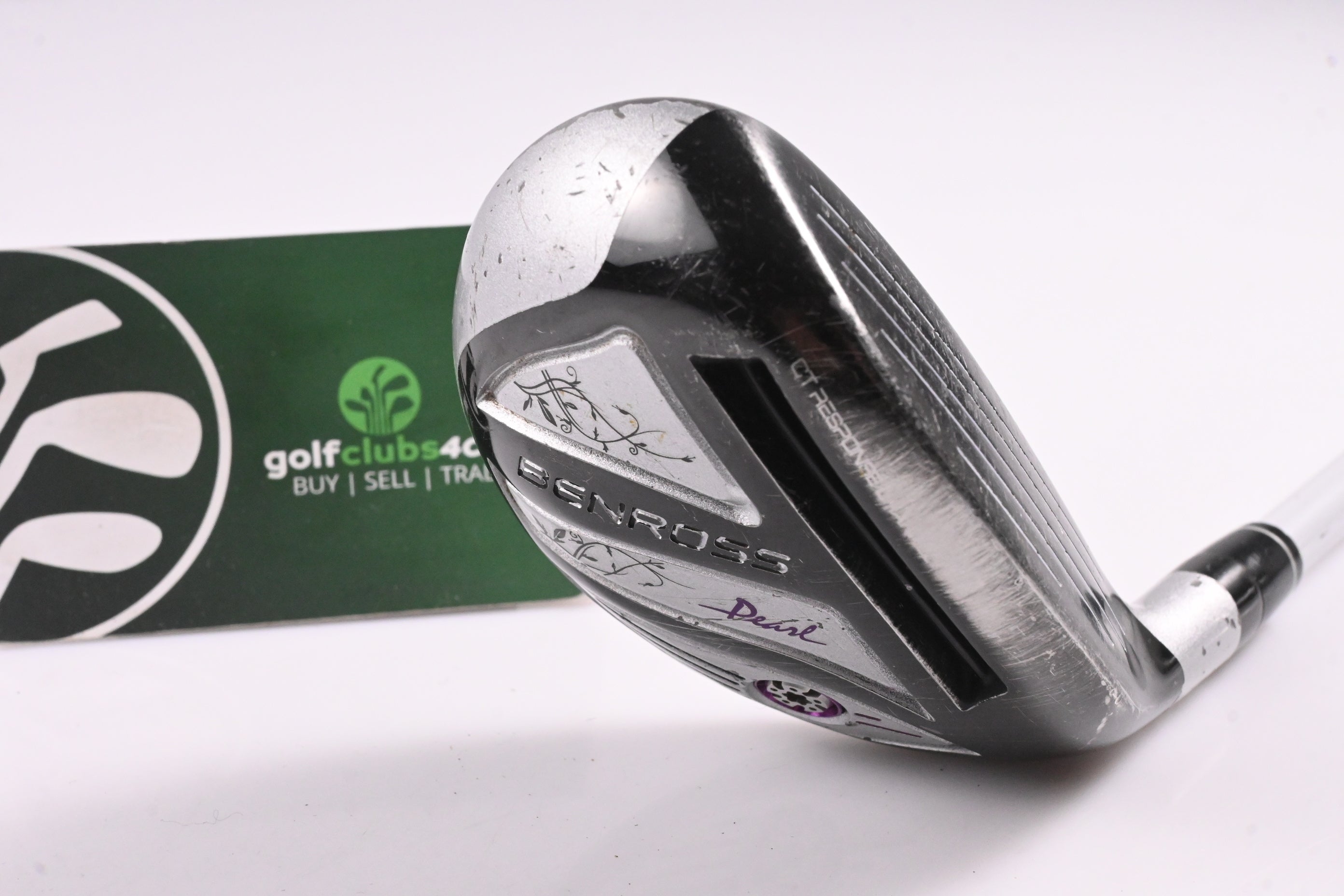 Ladies Benross Pearl #4 Hybrid / 24 Degree / Ladies Flex Fubuki Z 50 Shaft