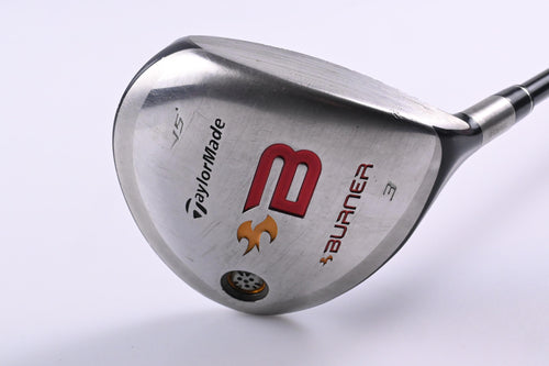 Taylormade Burner 2008 #3 Wood / 15 Degree / Regular Flex Taylormade Reax 49