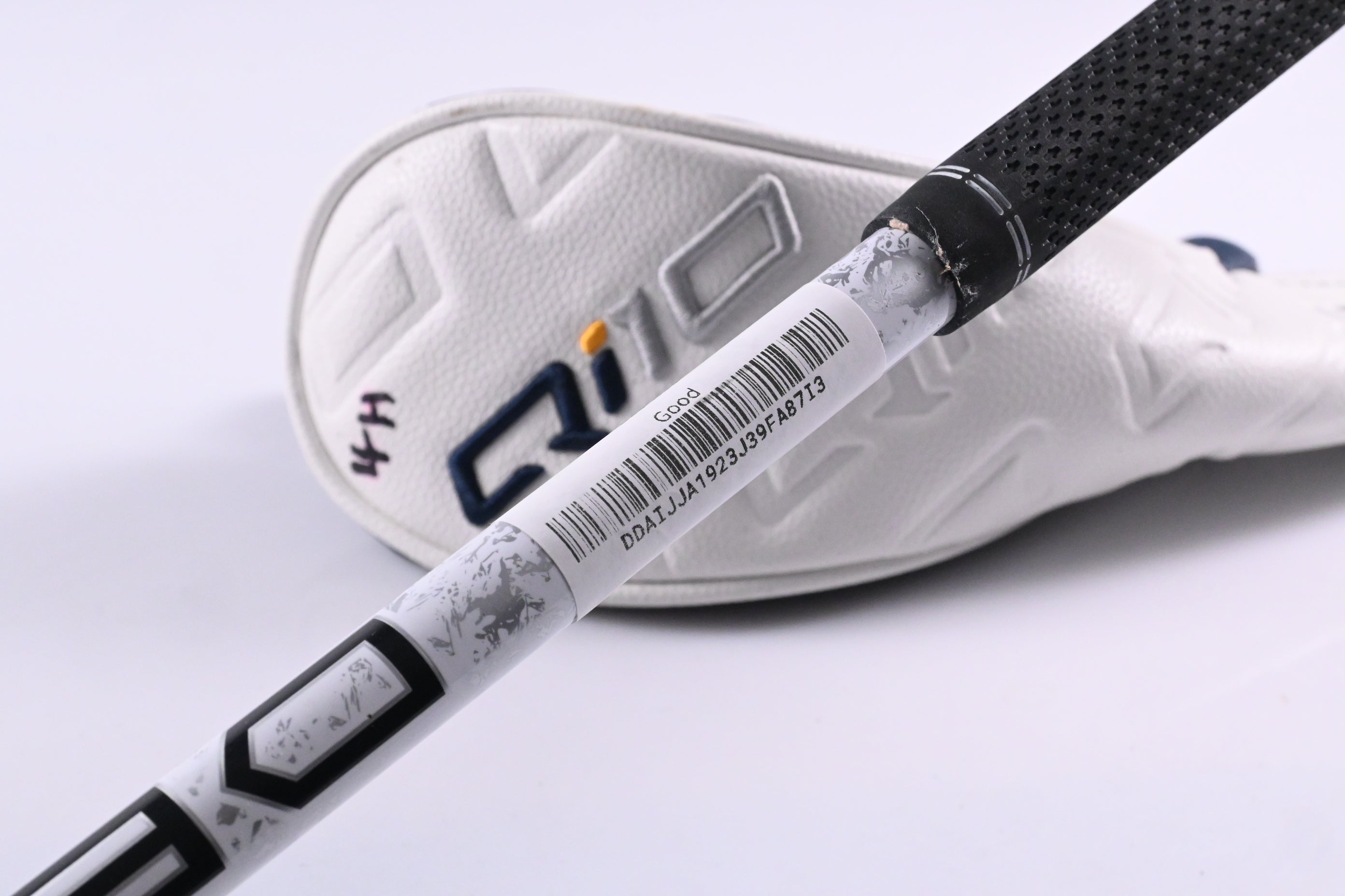 Taylormade Qi10 #4 Hybrid / 22 Degree / Stiff Flex Project X Denali Red 80 Shaft