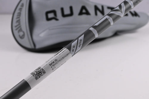 Callaway Quantum Max Driver / 10.5 Degree / Regular Flex Denali Frost Silver 50 Shaft