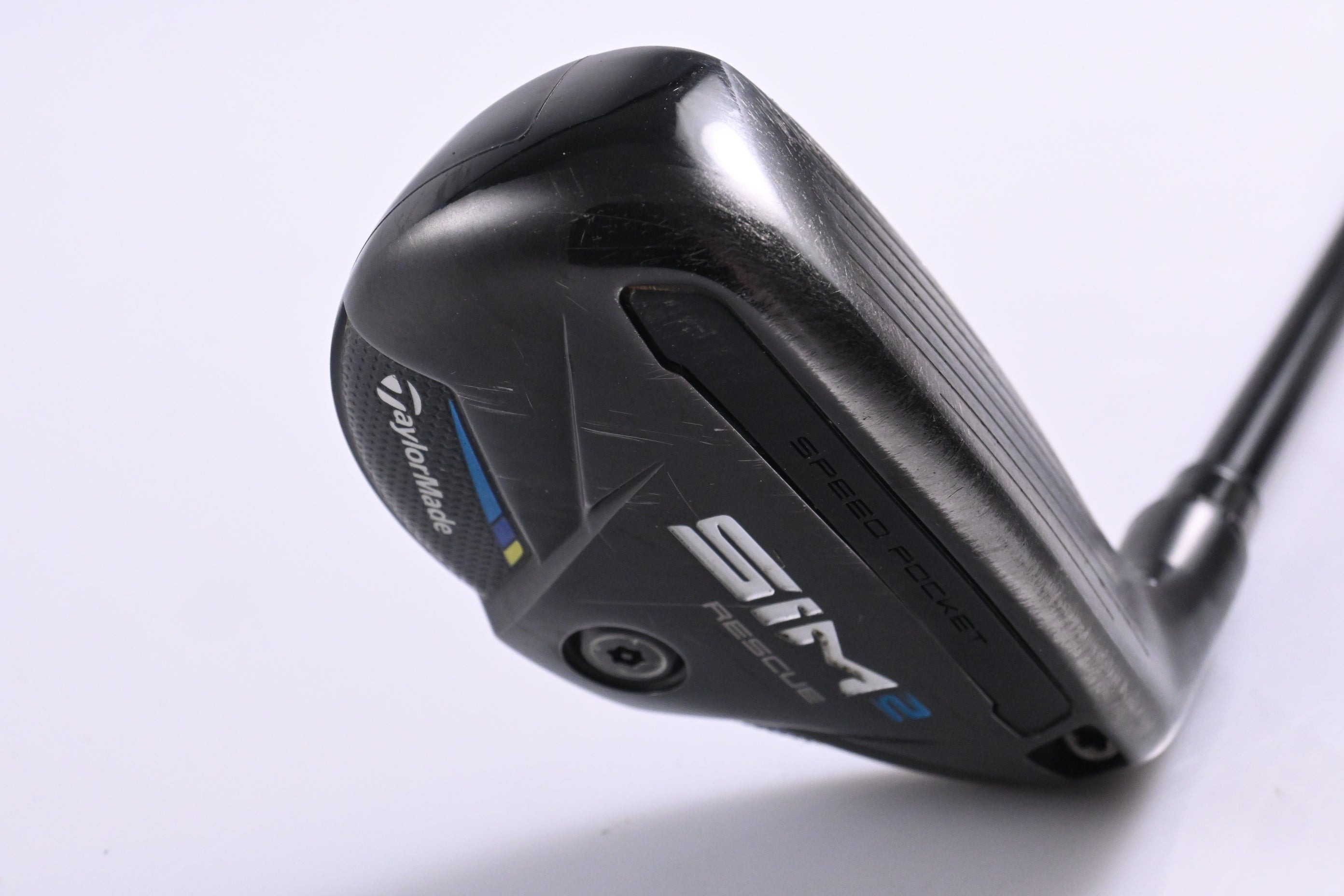 Taylormade SIM2 #3 Hybrid / 19.5 Degree / Stiff Flex Tensei AV Raw Blue 80 Shaft