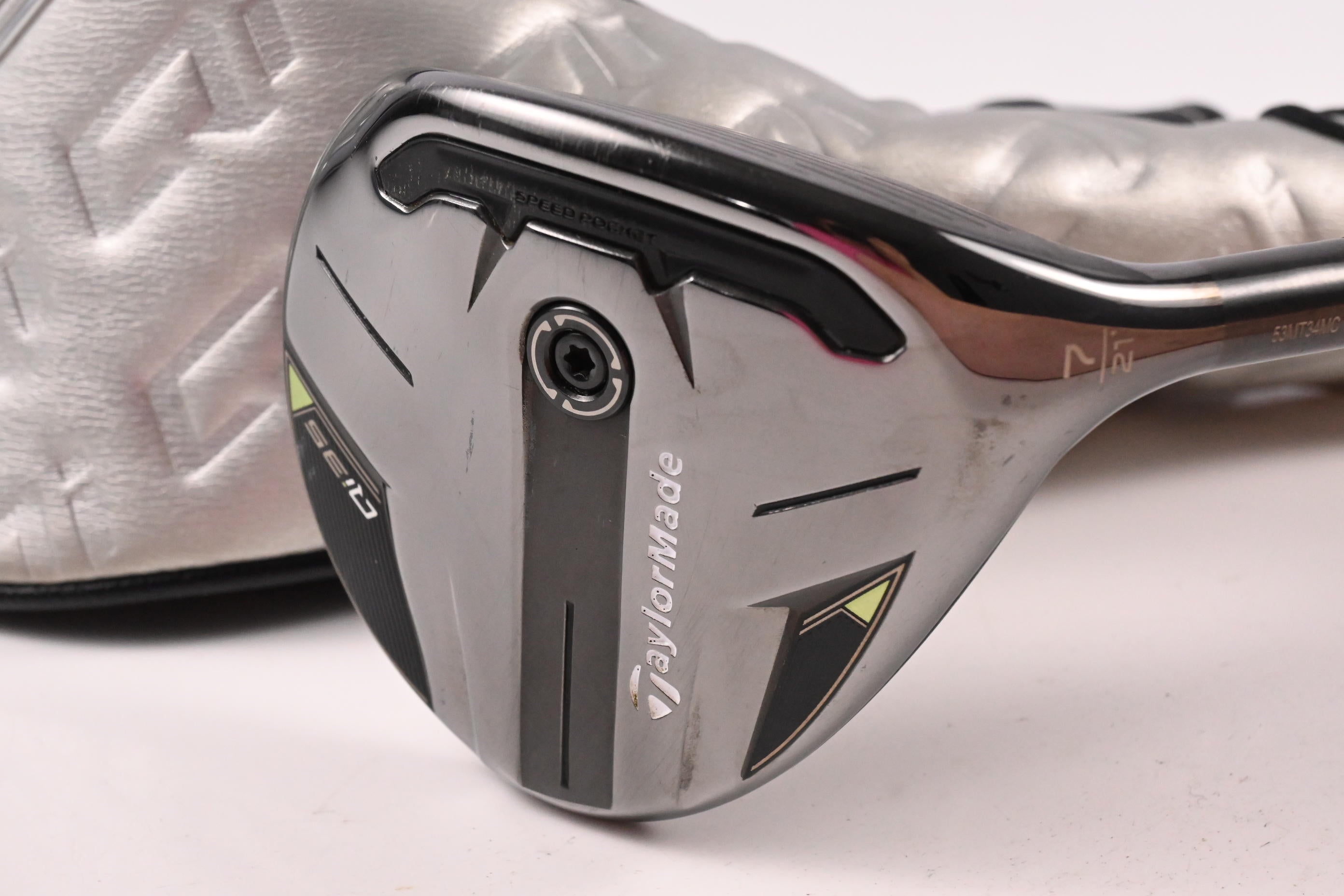 Taylormade Qi35 #7 Wood / 21 Degree / Stiff Flex Tensei AV Raw Blue 75 Shaft