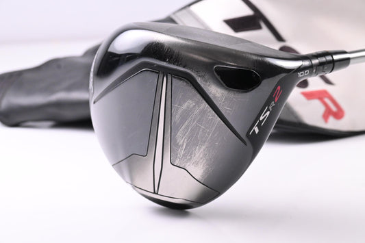 Titleist TSR2 Driver / 10 Degree / Stiff Flex UST Mamiya Helium Silver 5 Shaft