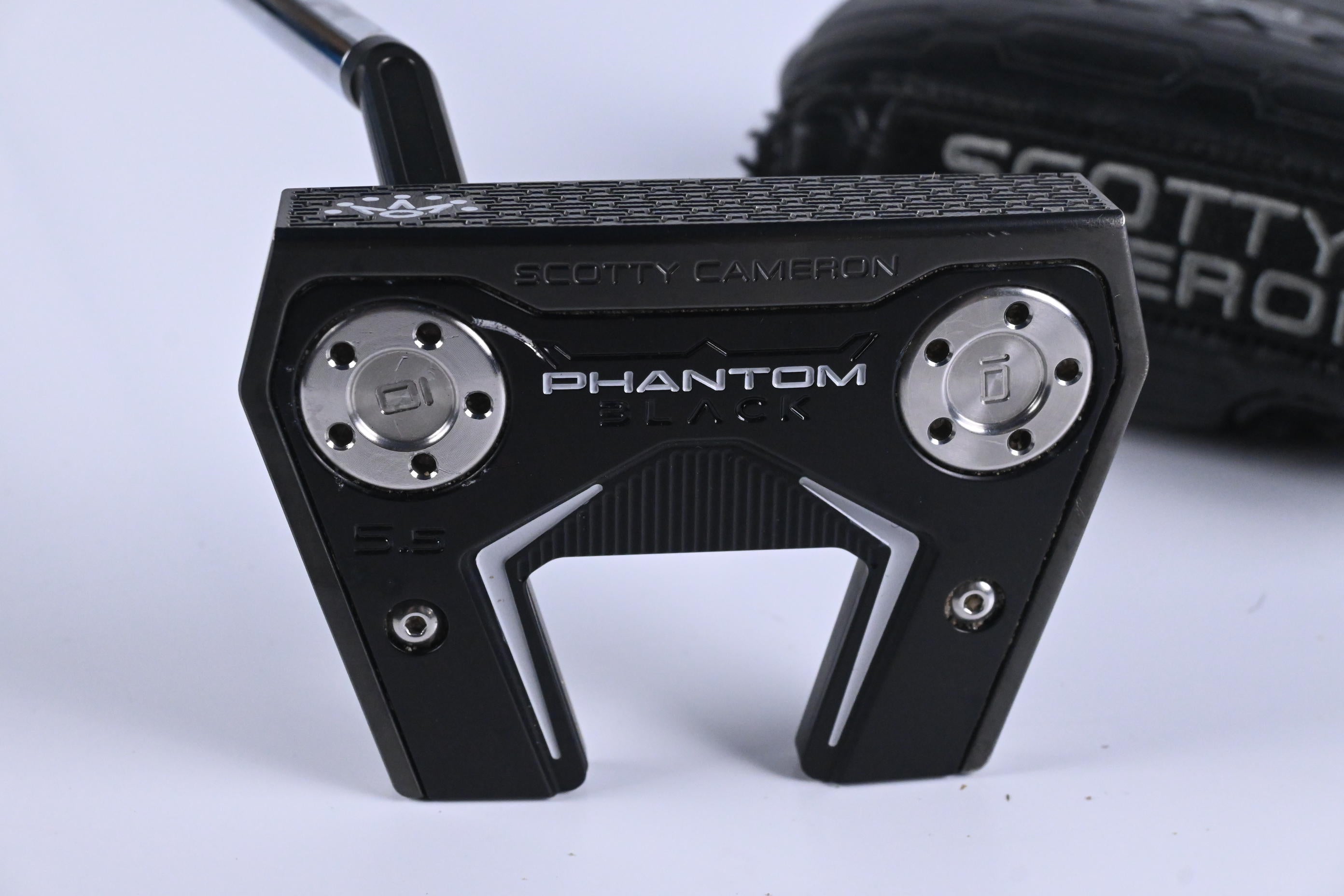 Left Hand Scotty Cameron Phantom Black 5.5 Putter / 35 Inch