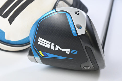 Taylormade SIM2 Driver / 10.5 Degree / Stiff Flex HZRDUS Smoke Blue RDX 60 Shaft