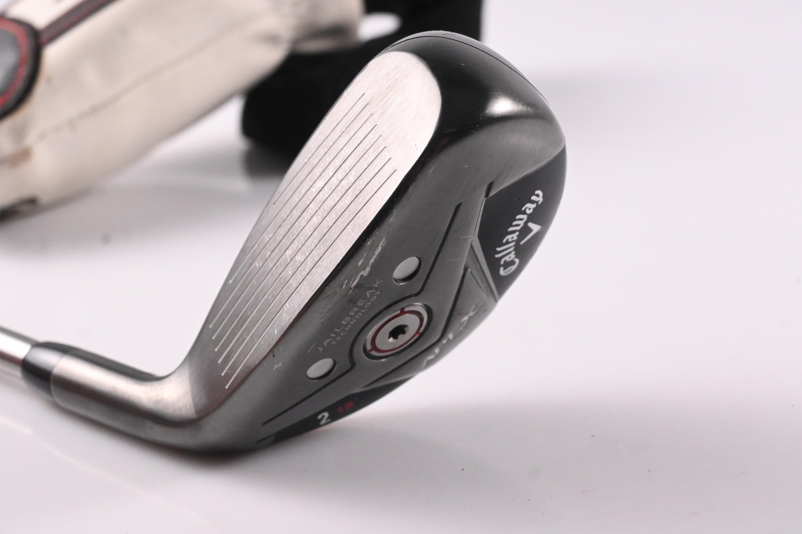 Left Hand Callaway Apex 2019 #2 Hybrid / 18 Degree / Stiff Flex Catalyst 70