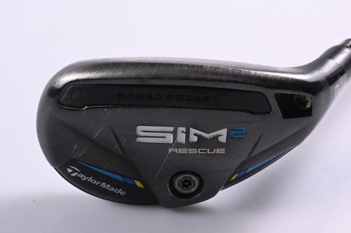 Taylormade SIM2 #3 Hybrid / 19.5 Degree / Stiff Flex Tensei AV Raw Blue 80 Shaft
