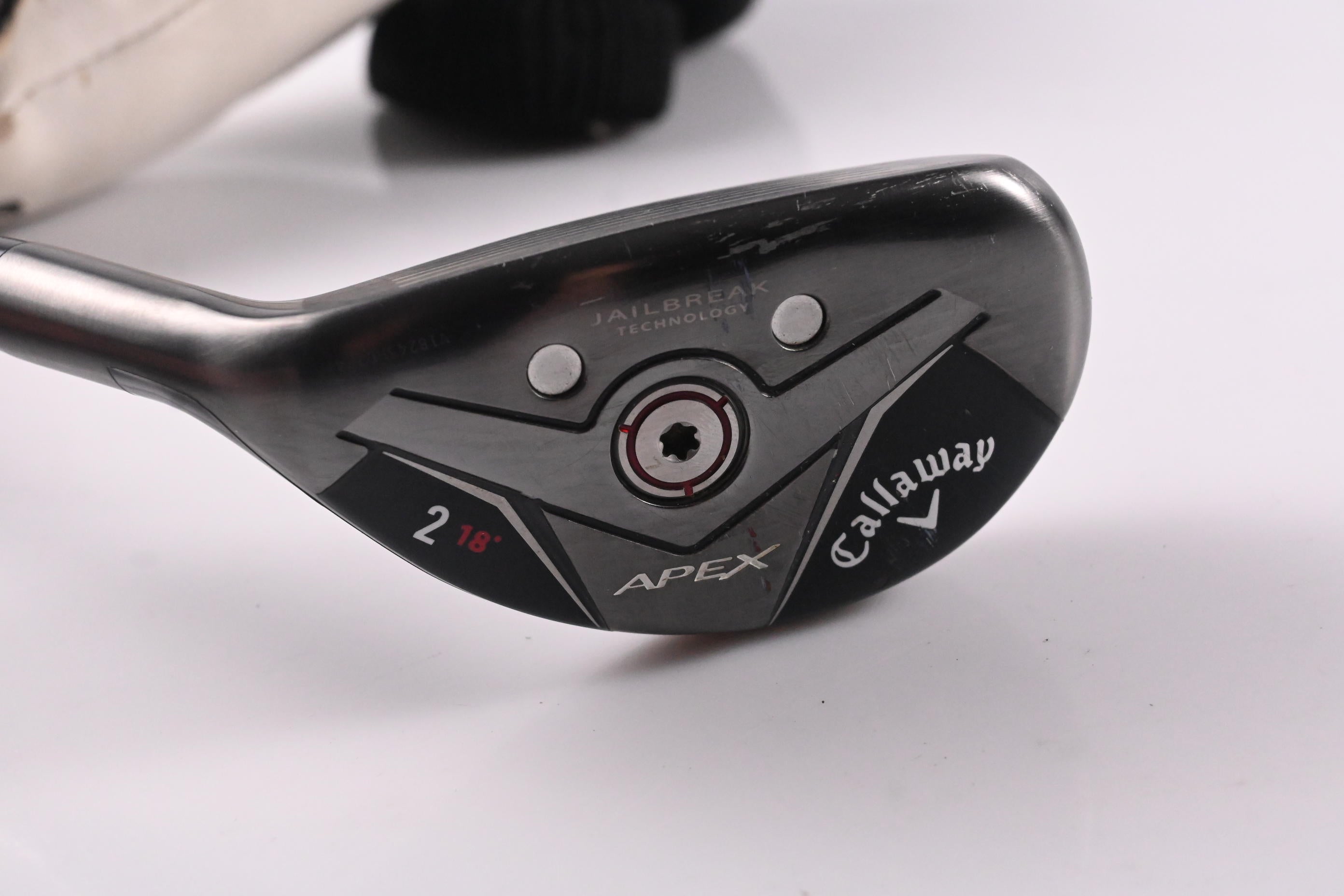 Left Hand Callaway Apex 2019 #2 Hybrid / 18 Degree / Stiff Flex Catalyst 70