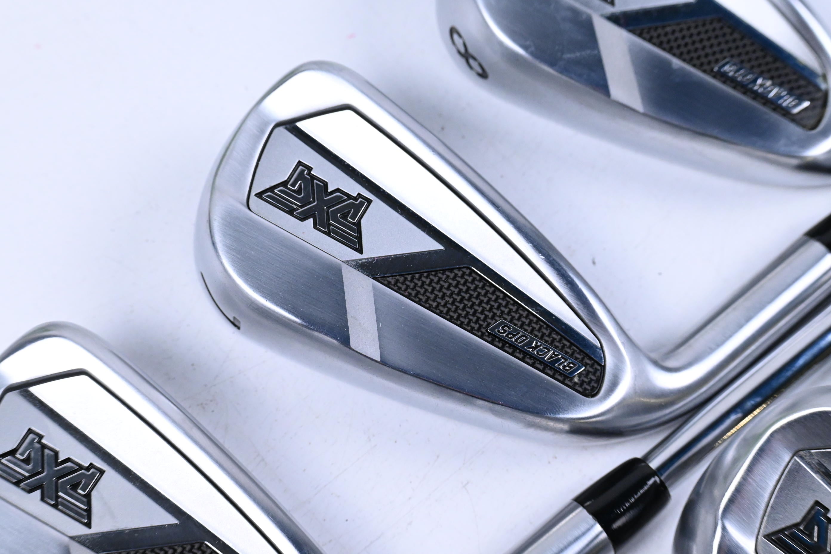 Left Hand PXG Black Ops Irons / 6-PW+GW / Stiff Flex Elevate MPH 95 Shafts