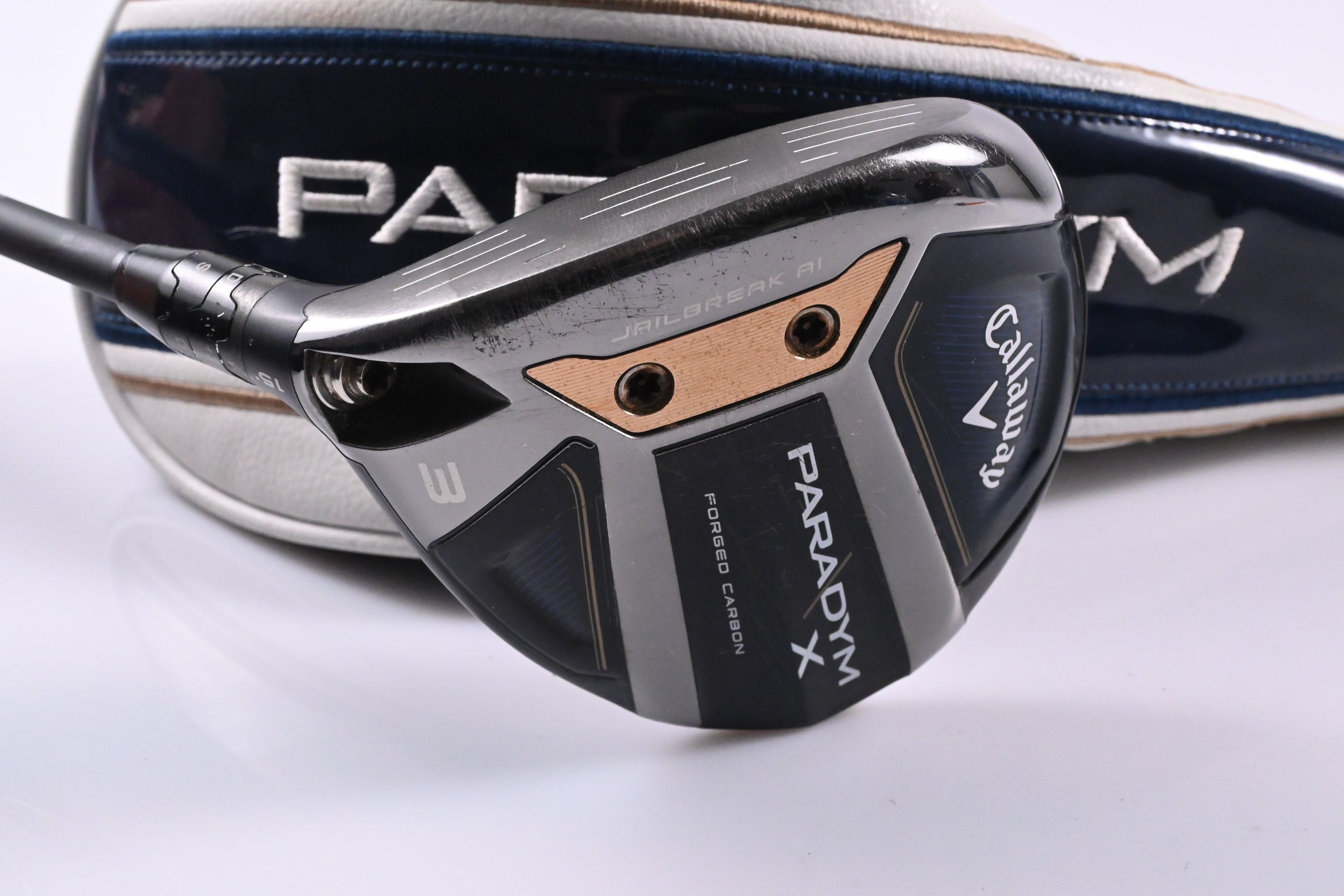 Left Hand Callaway Paradym X #3 Wood / 15 Degree / Senior Flex Vanquish 4 Shaft