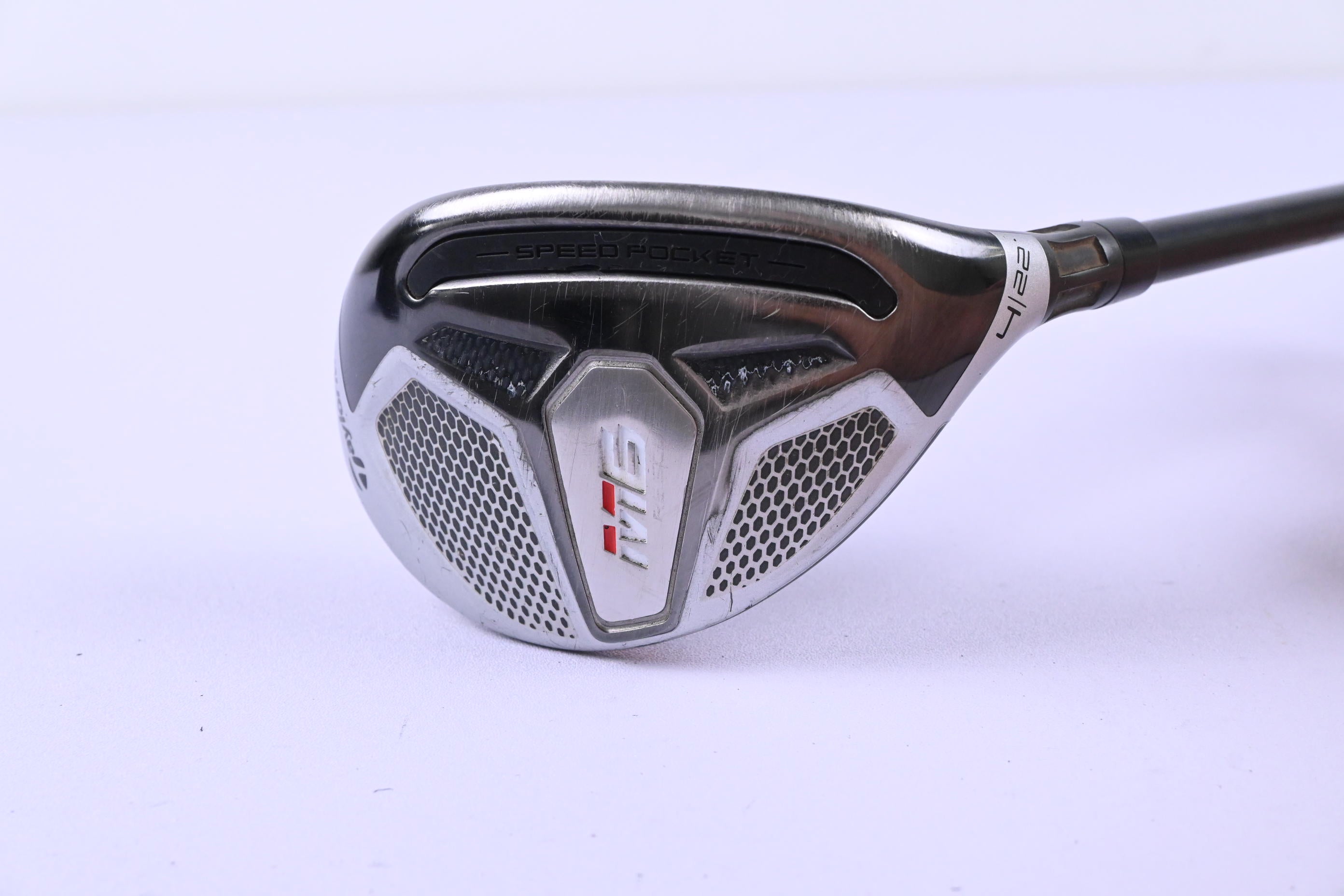 Taylormade M6 #4 Hybrid / 22 Degree / Regular Flex KBS Hybrid 70 Shaft
